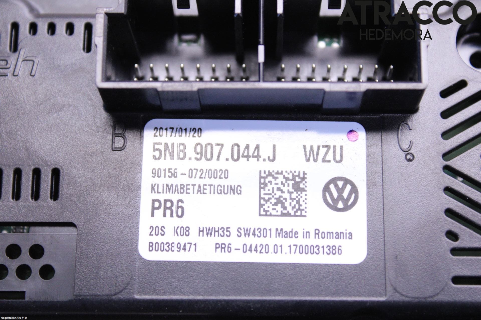 Volkswagen VW TIGUAN 16-24 Ac Styrenhet Ac Manöveren