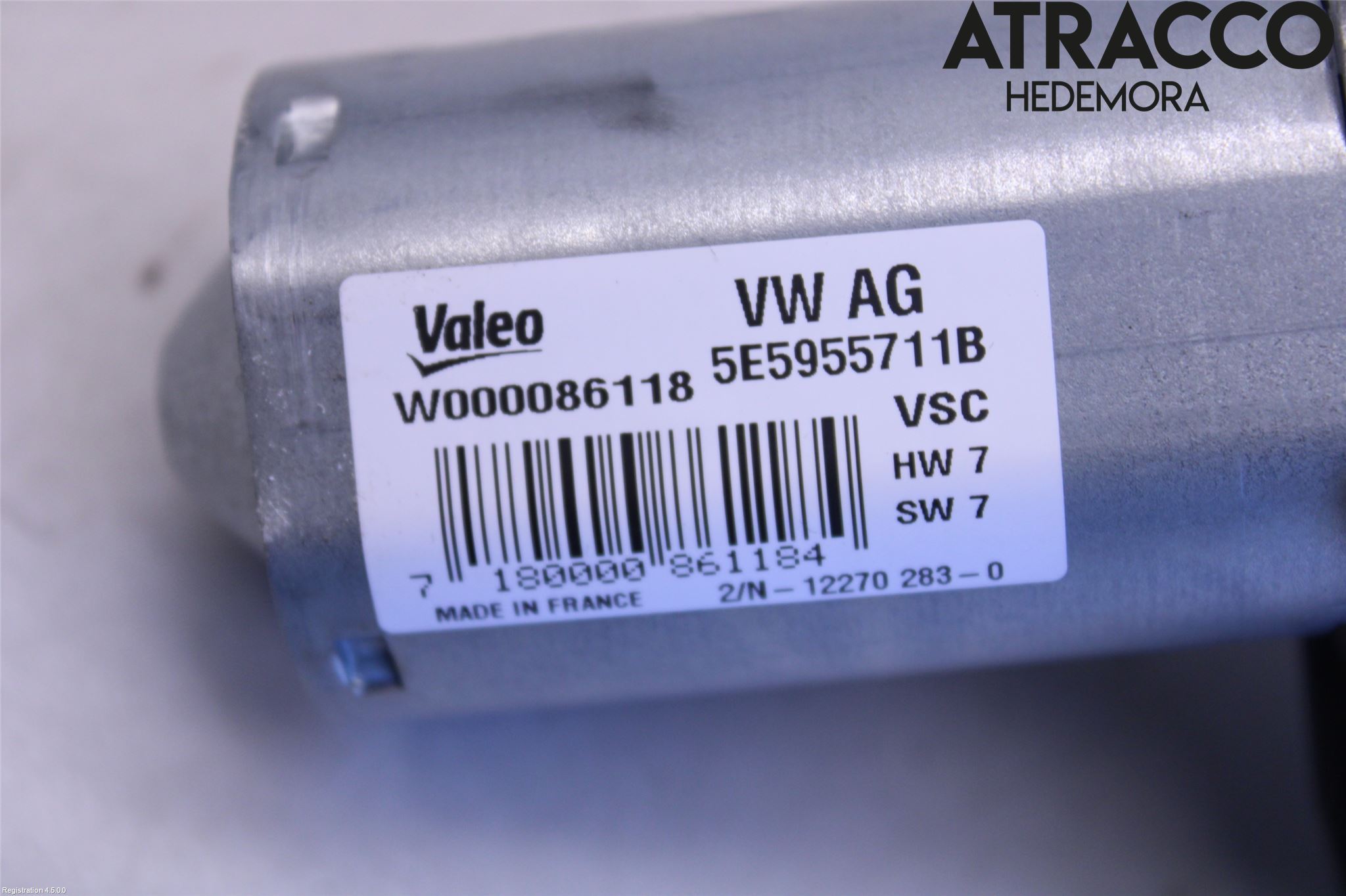 Audi Q3 F3 19- Torkarmotor Baklucka