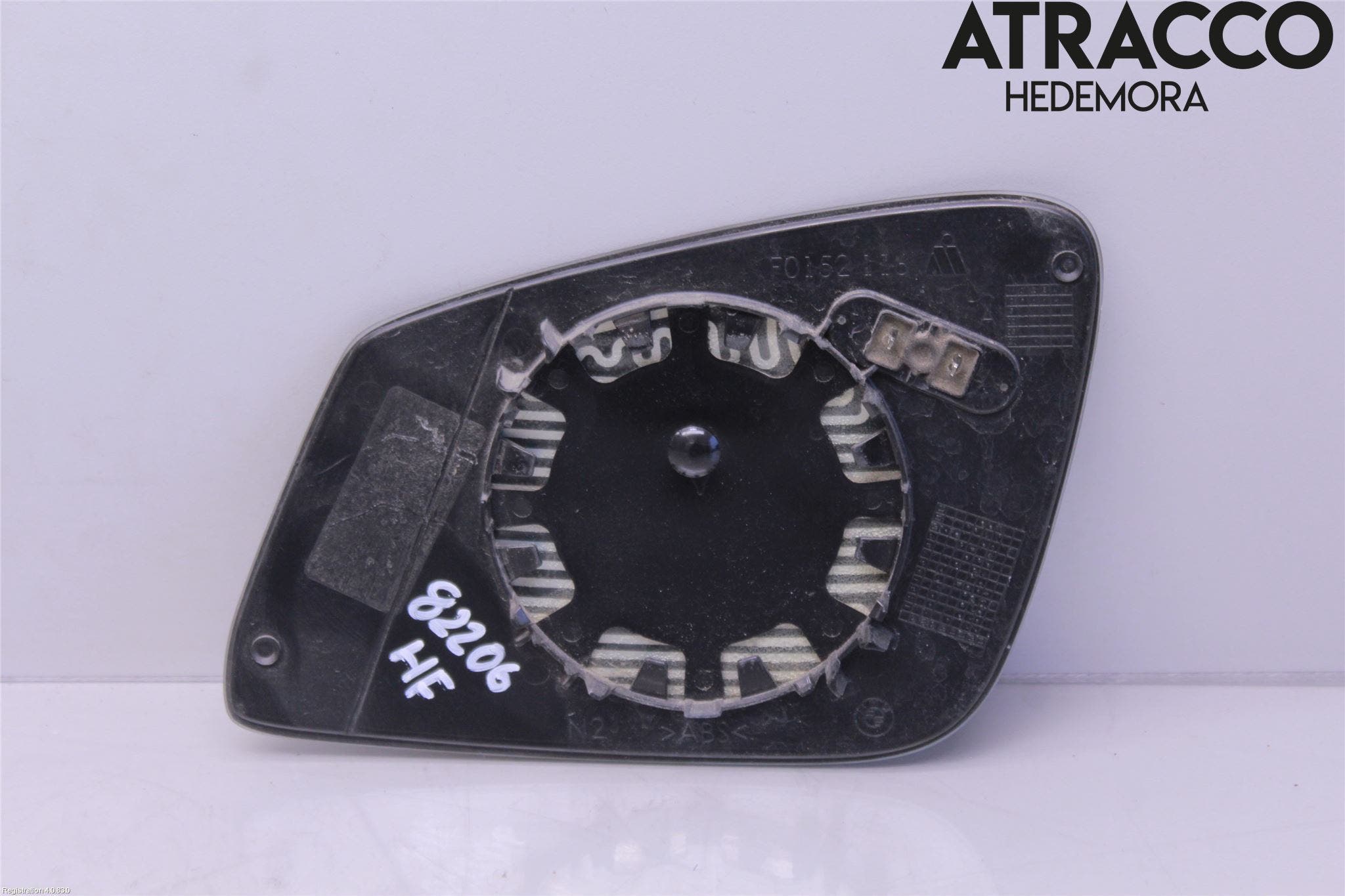 BMW 5 F10/F11/F18 09-17 Spegelglas Hö