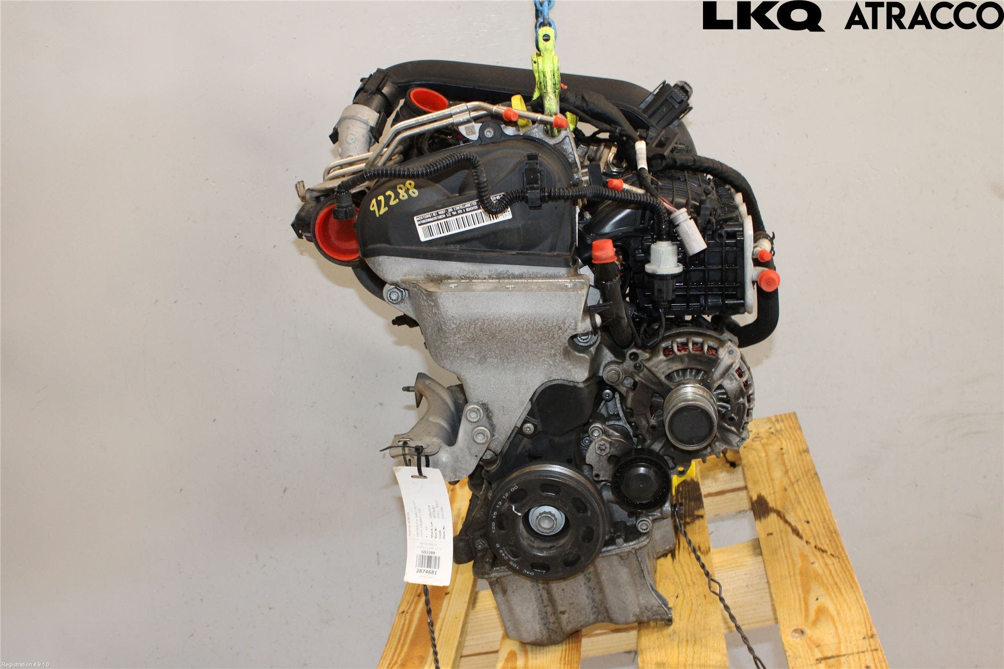 Volkswagen VW POLO 10-17 Motor Bensin