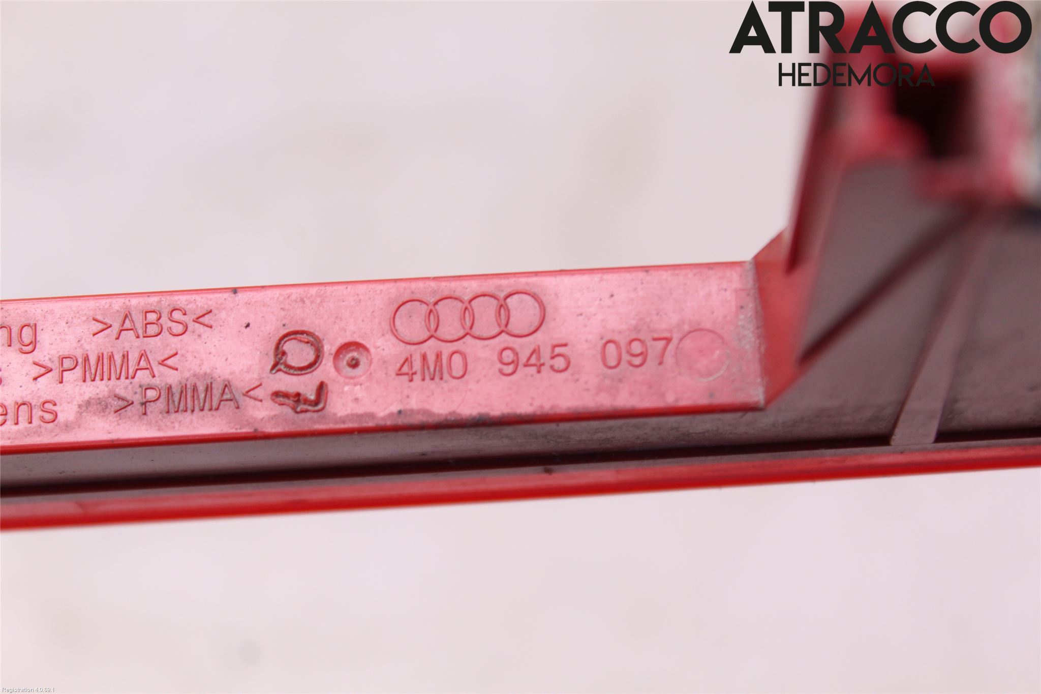 Audi A4/S4 B9 16-19 Bromsljus Bakruta