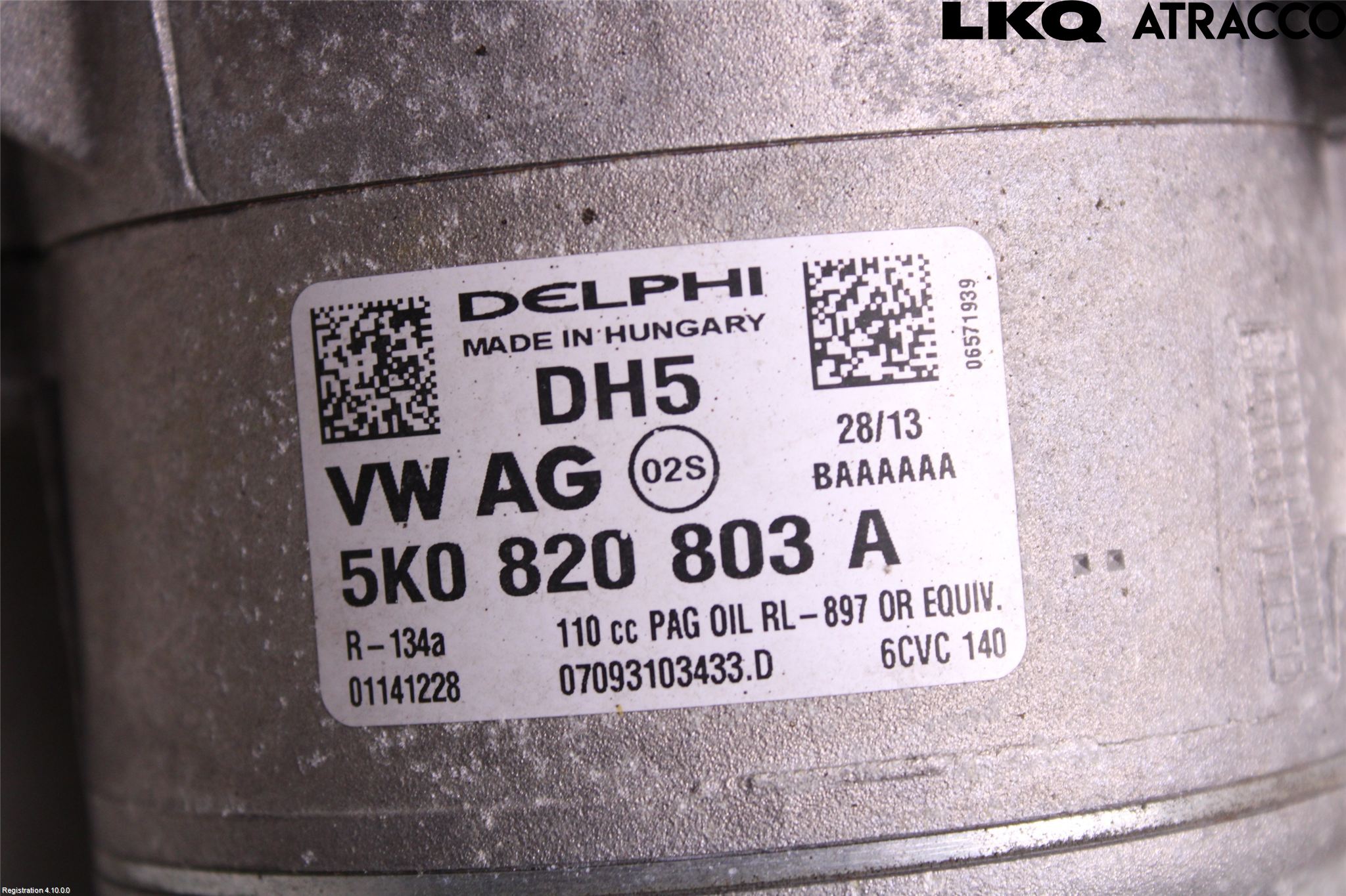 Skoda SUPERB 09-15 Ac Kompressor