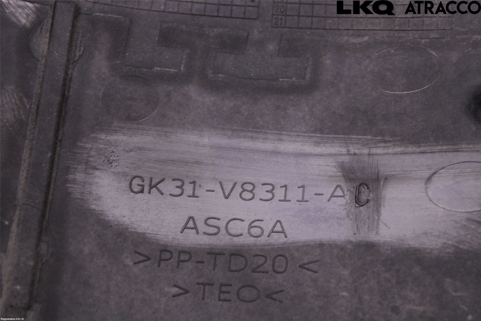 Ford TRANSIT SKÅP/BUSS 14-22 Deflektor Plåt-Plast Kylning