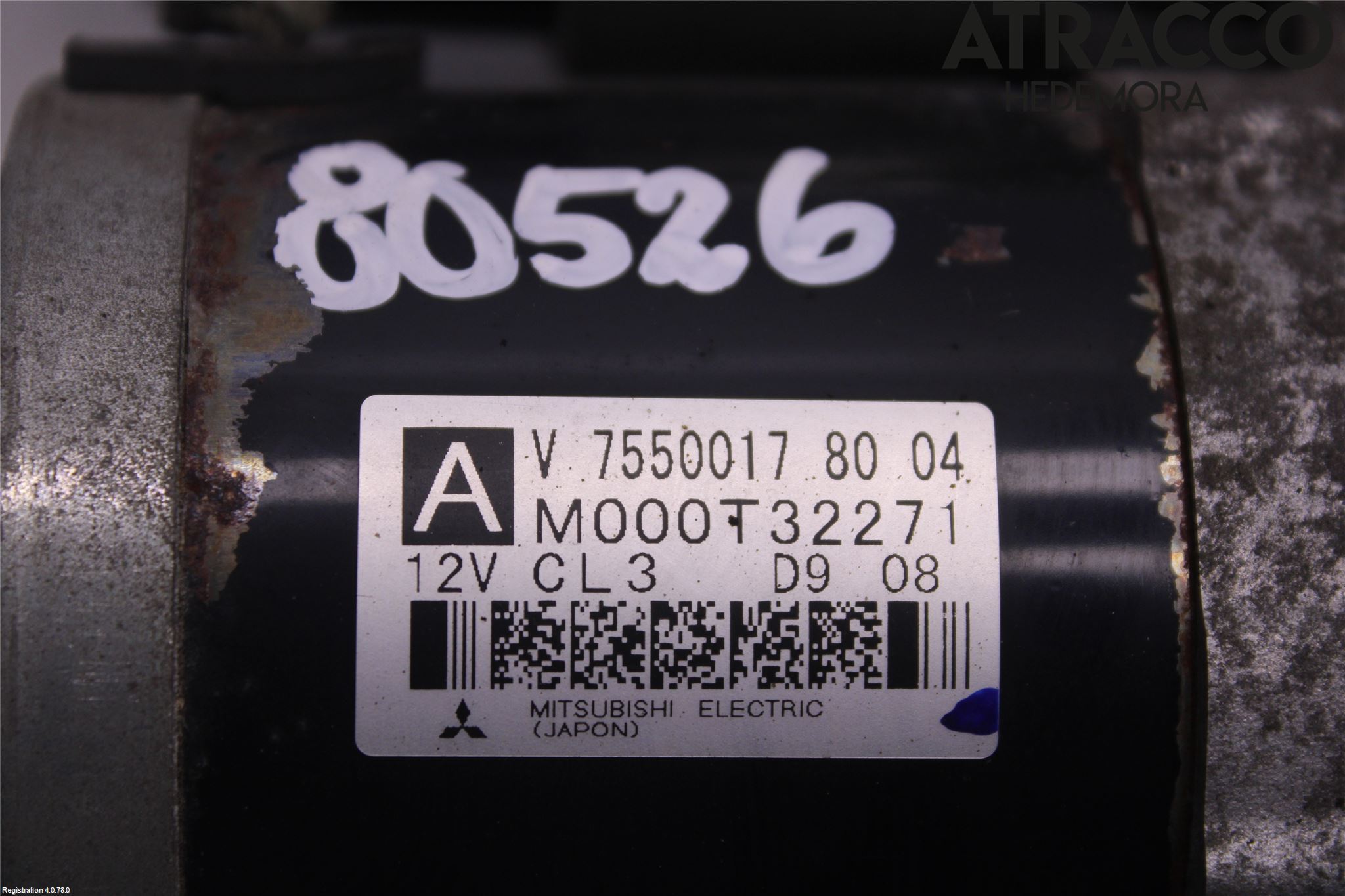 Peugeot 308 08-13 Startmotor