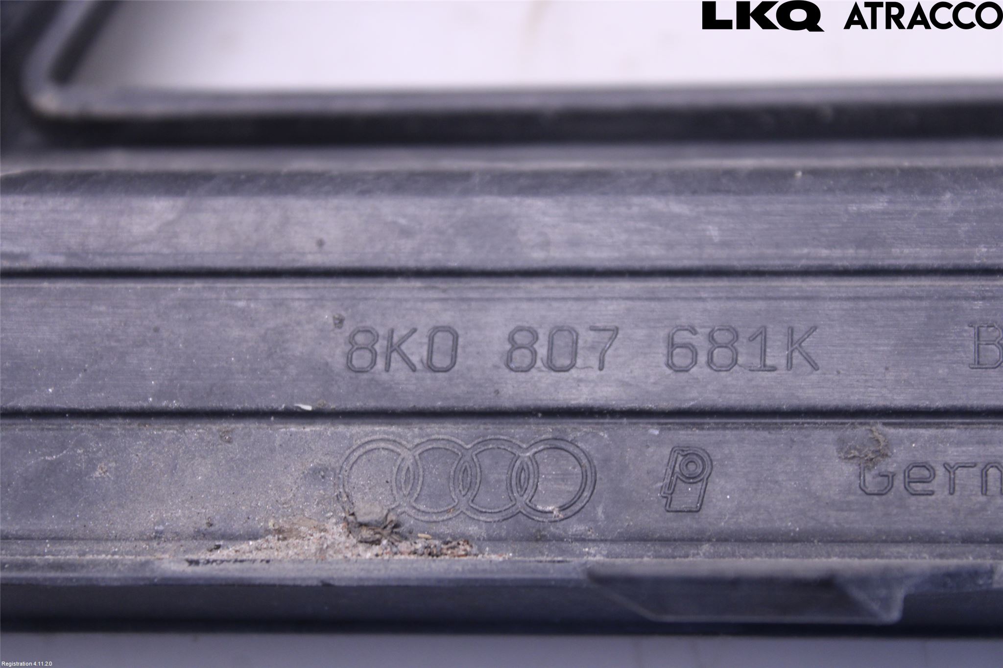 Audi A4 12-15 Dimljussarg Fram