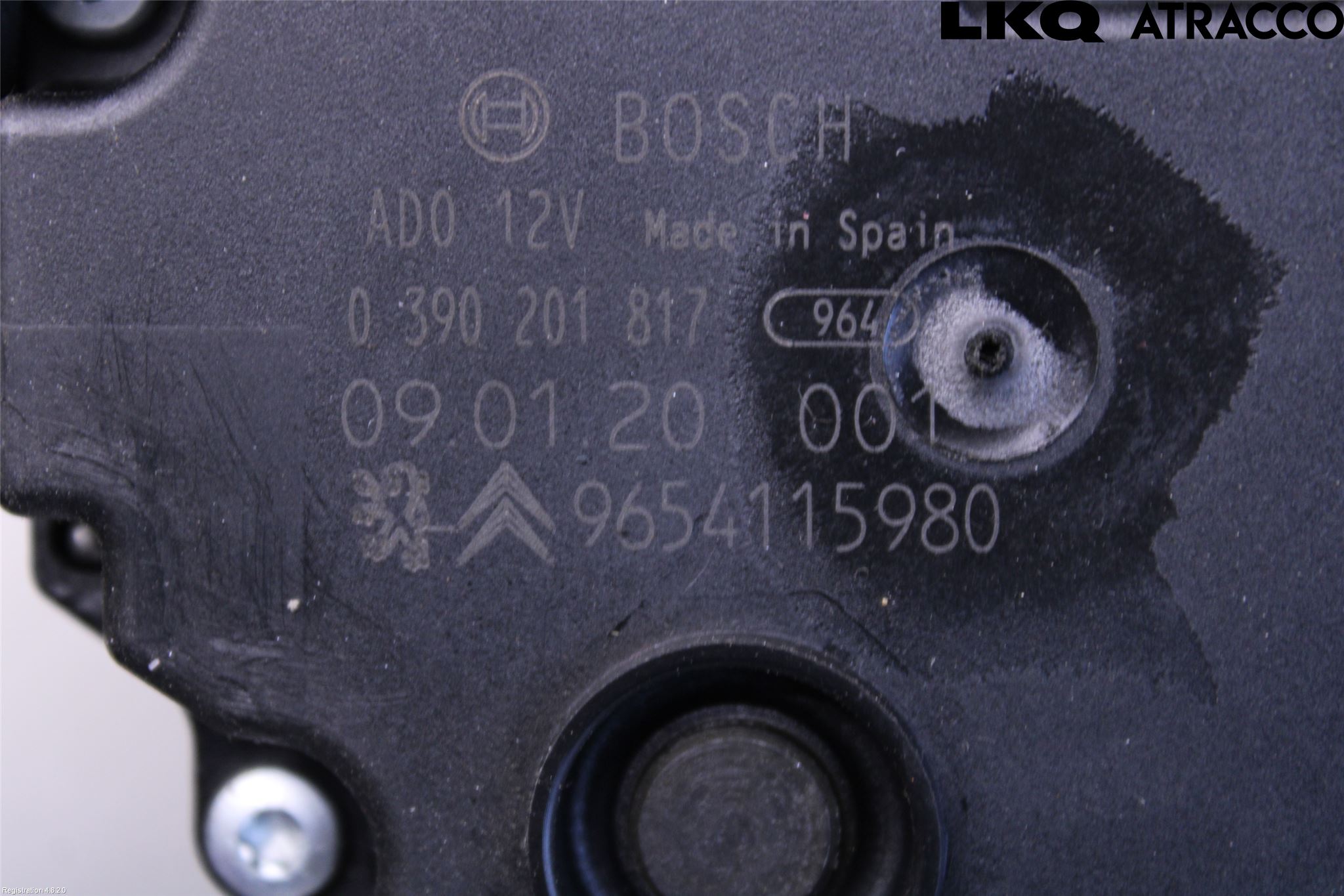 Citroen C4 PICASSO 06-13 Torkarmotor Baklucka