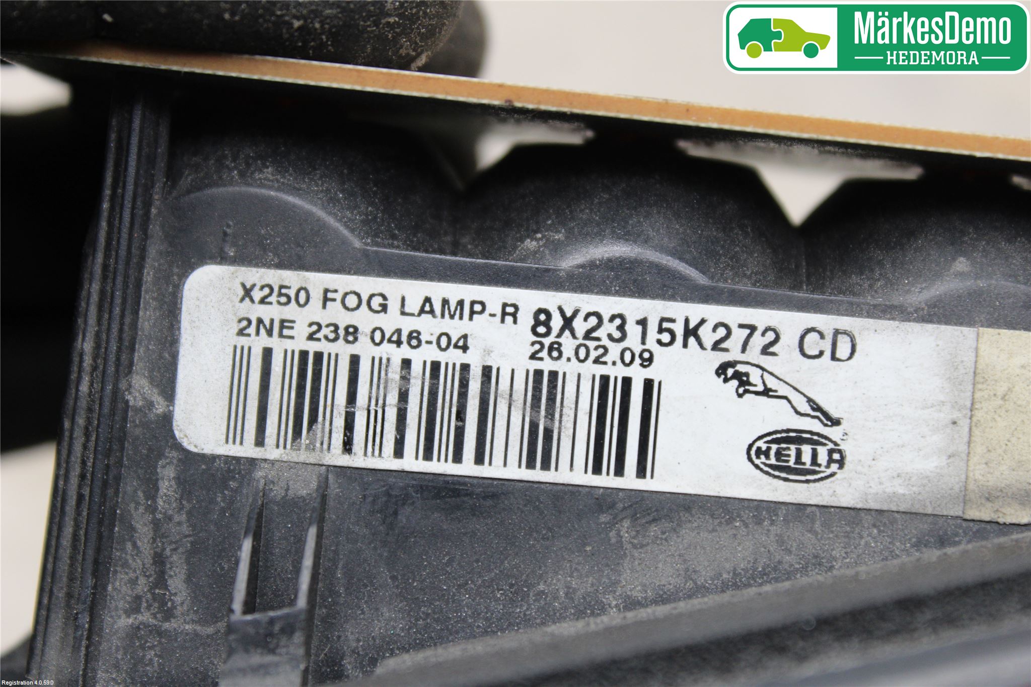 Jaguar XF 08-15 Bakljus Lucka Hö