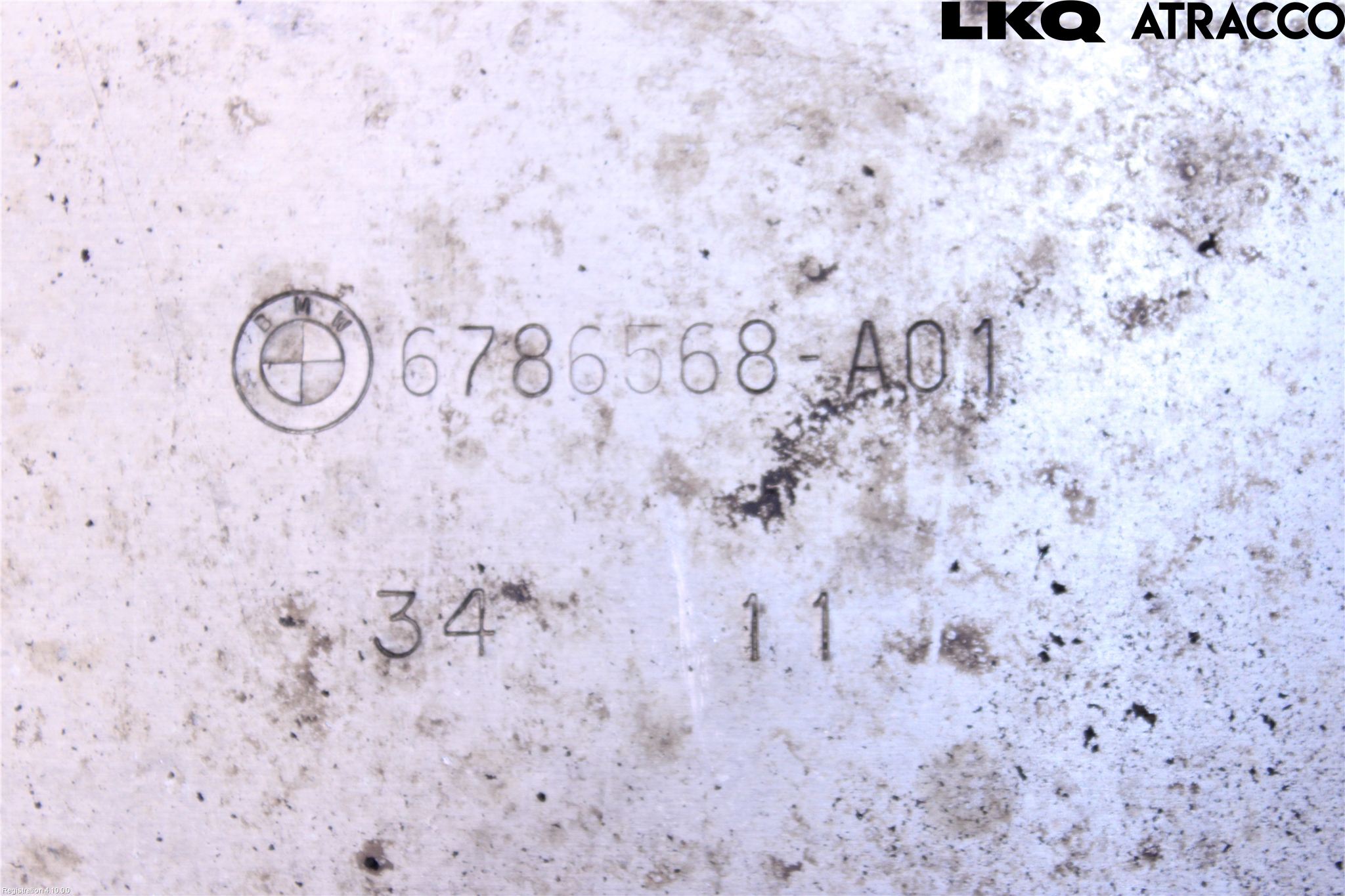 BMW X5 E70 07-13 Hasplåt Plåt-Plast