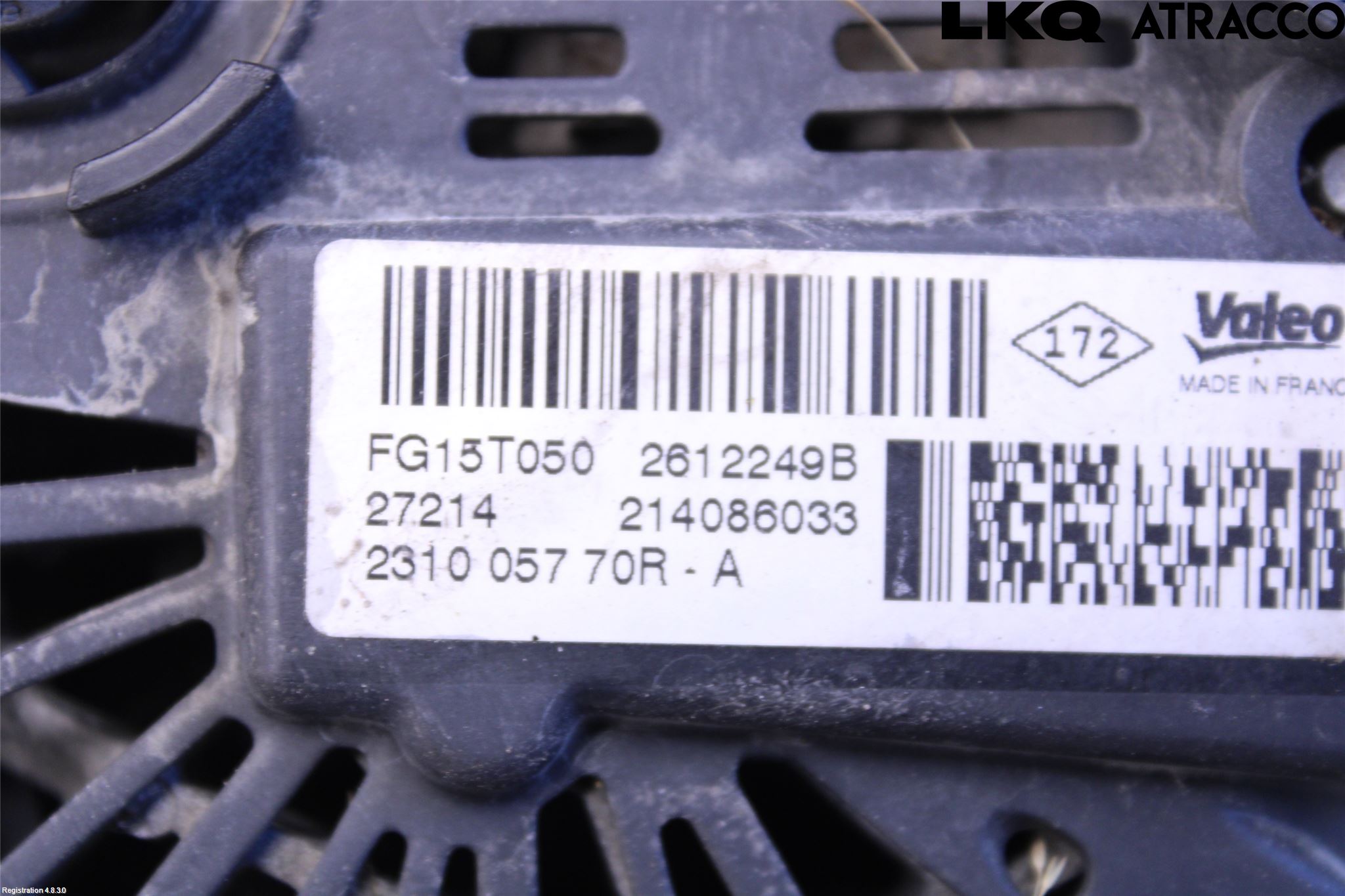 Dacia DUSTER 10-17 Generator