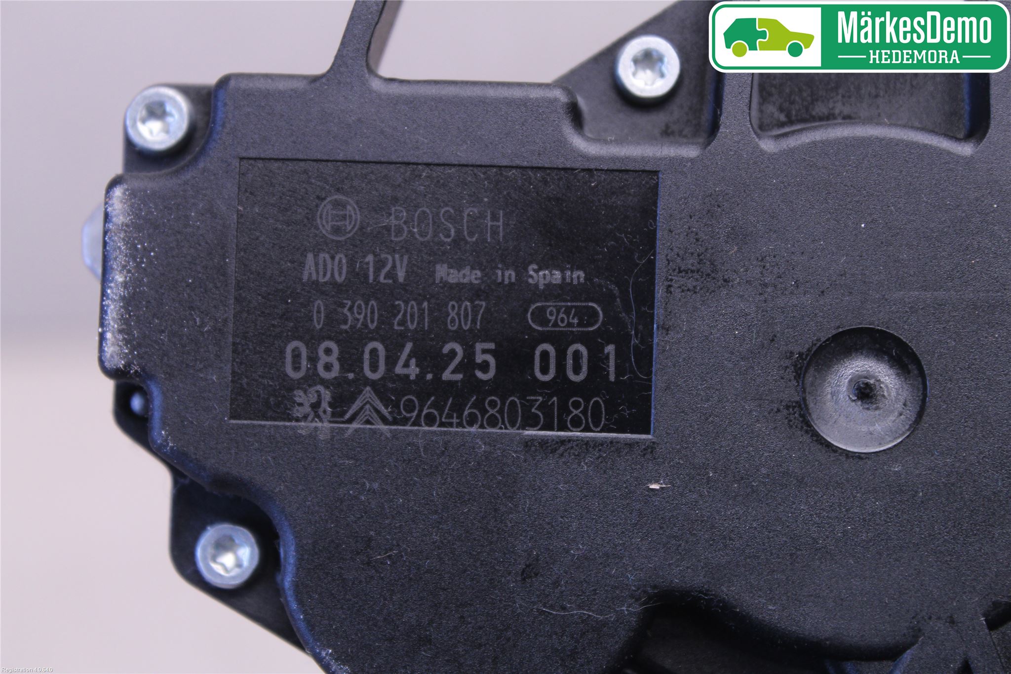 Citroen C4 GRAND PICASSO 07-13 Torkarmotor Baklucka