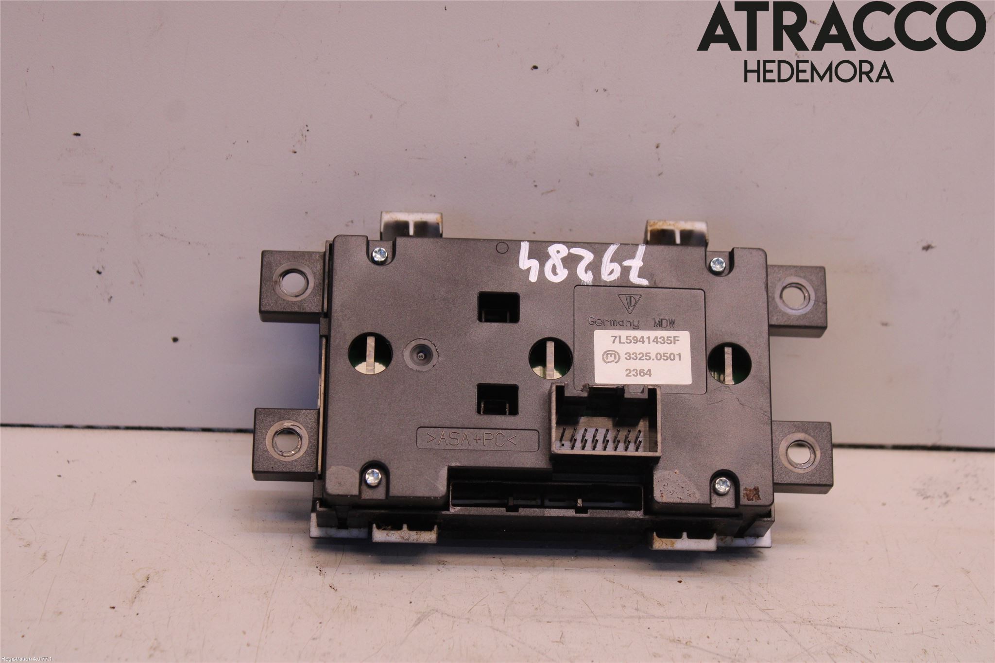 Porsche CAYENNE 03- Strömställare Nivåreglering