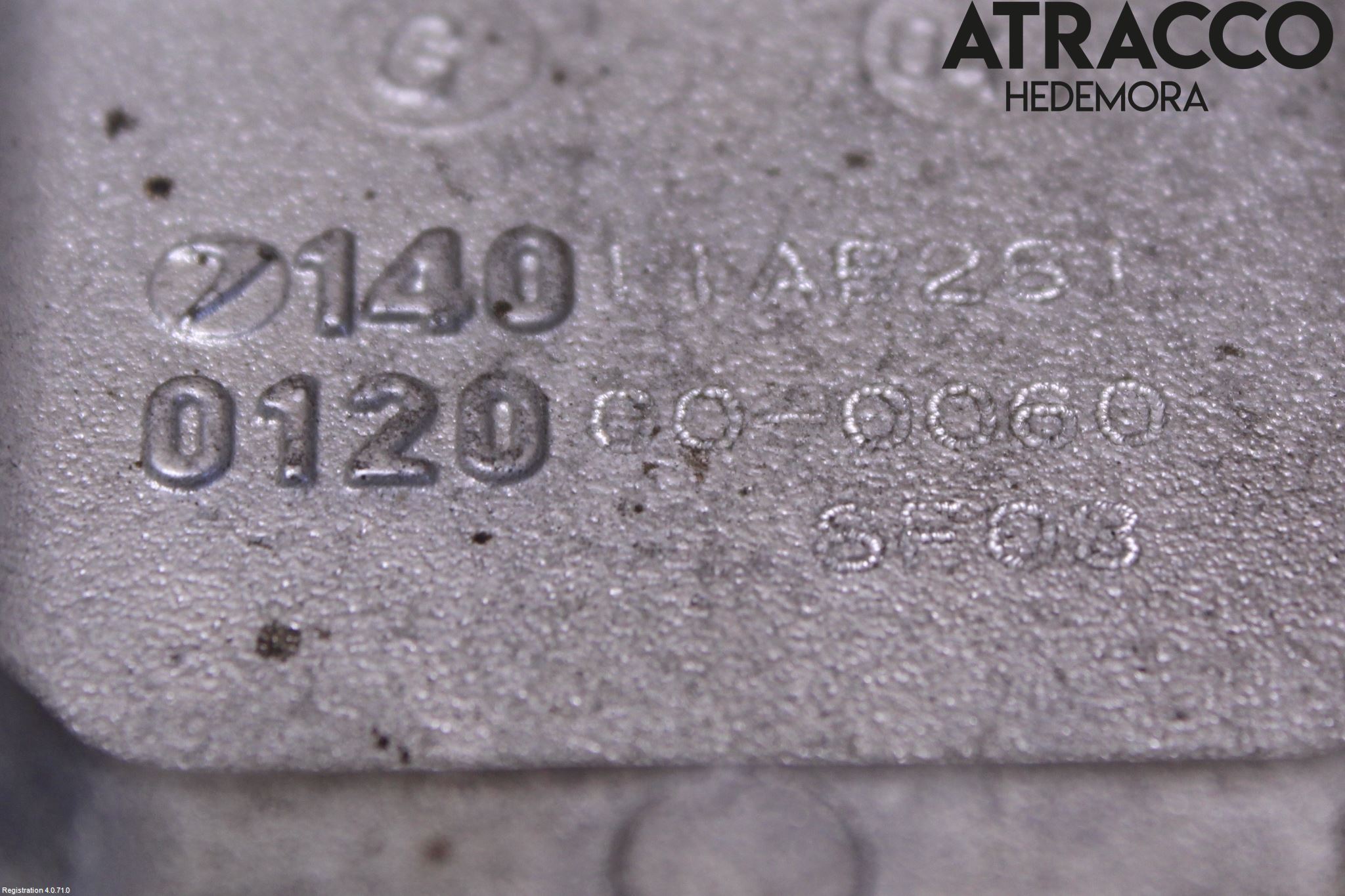 Subaru LEGACY    04-06 Luftspjällhus-Trottelhus