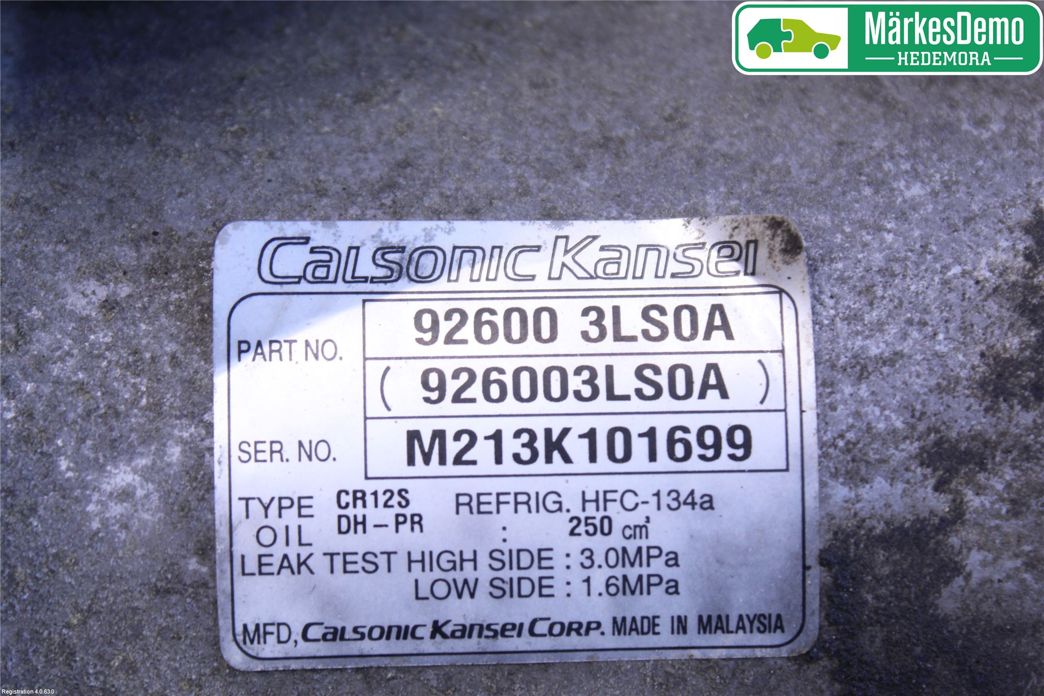 Nissan NV200/NV200 COMBI Ac Kompressor