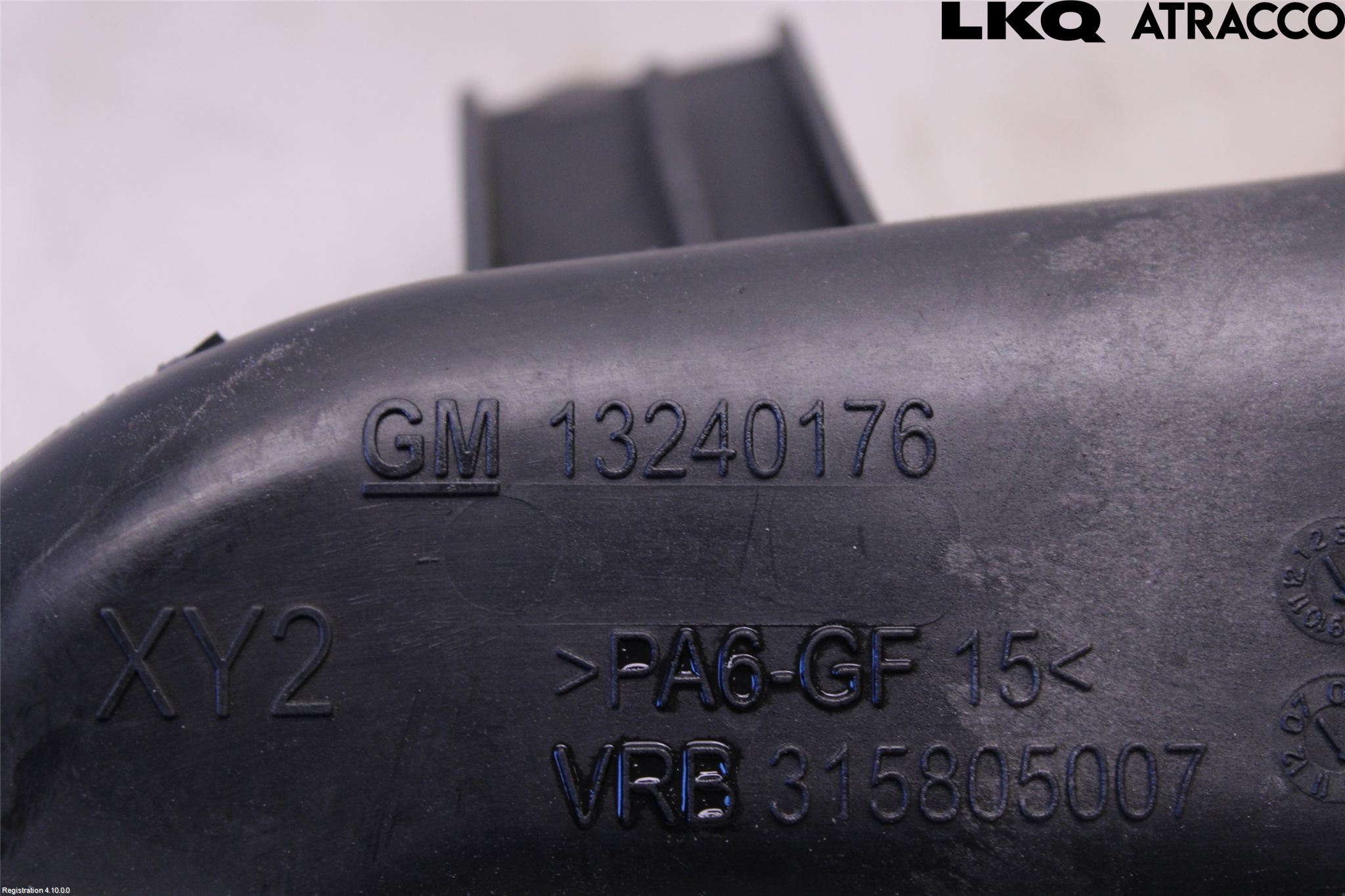 Saab 9-5 10-12 Laddluft-Intercoolerrör