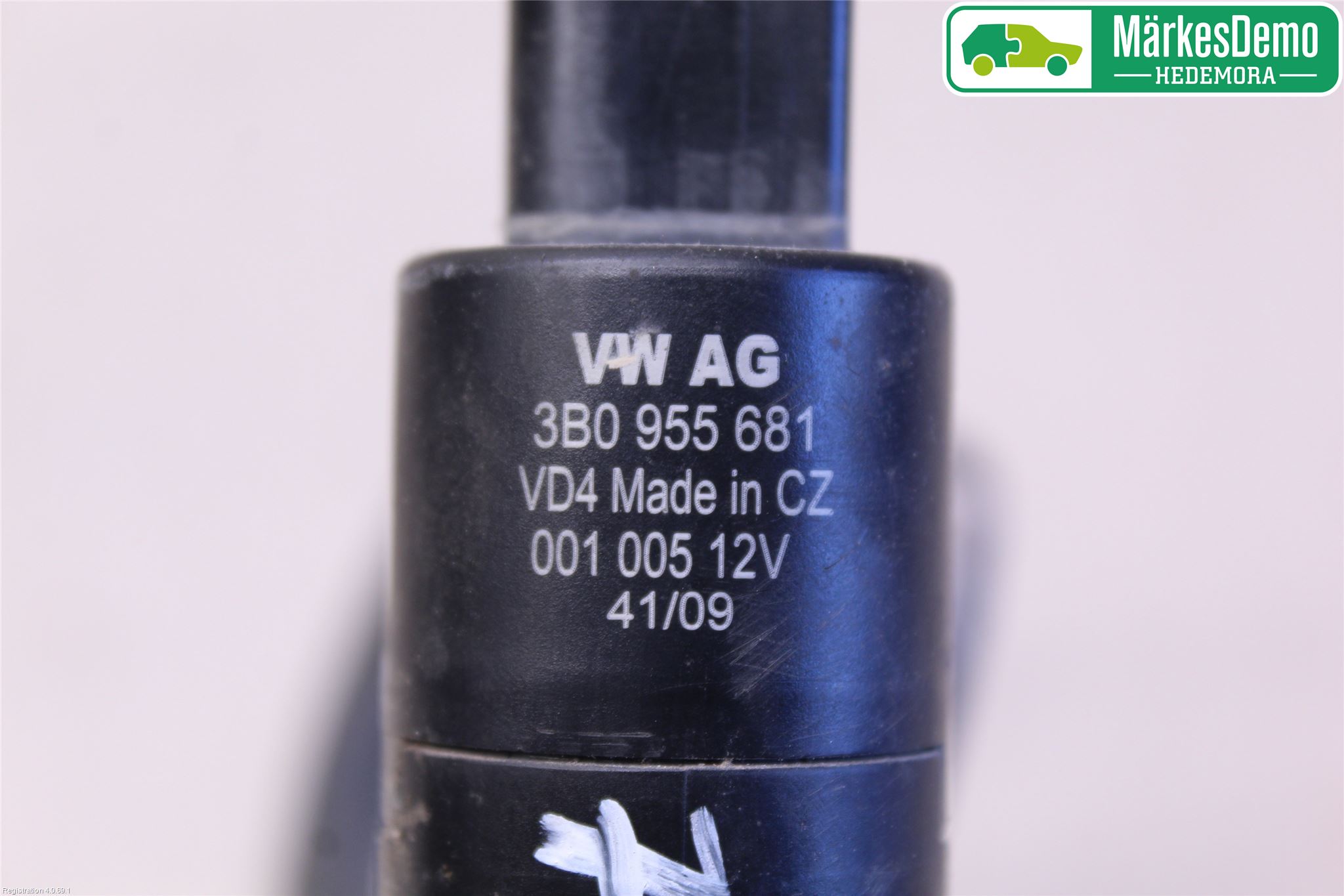 Volkswagen VW TOUAREG 7L 03-10 Spolarpump Högtryck