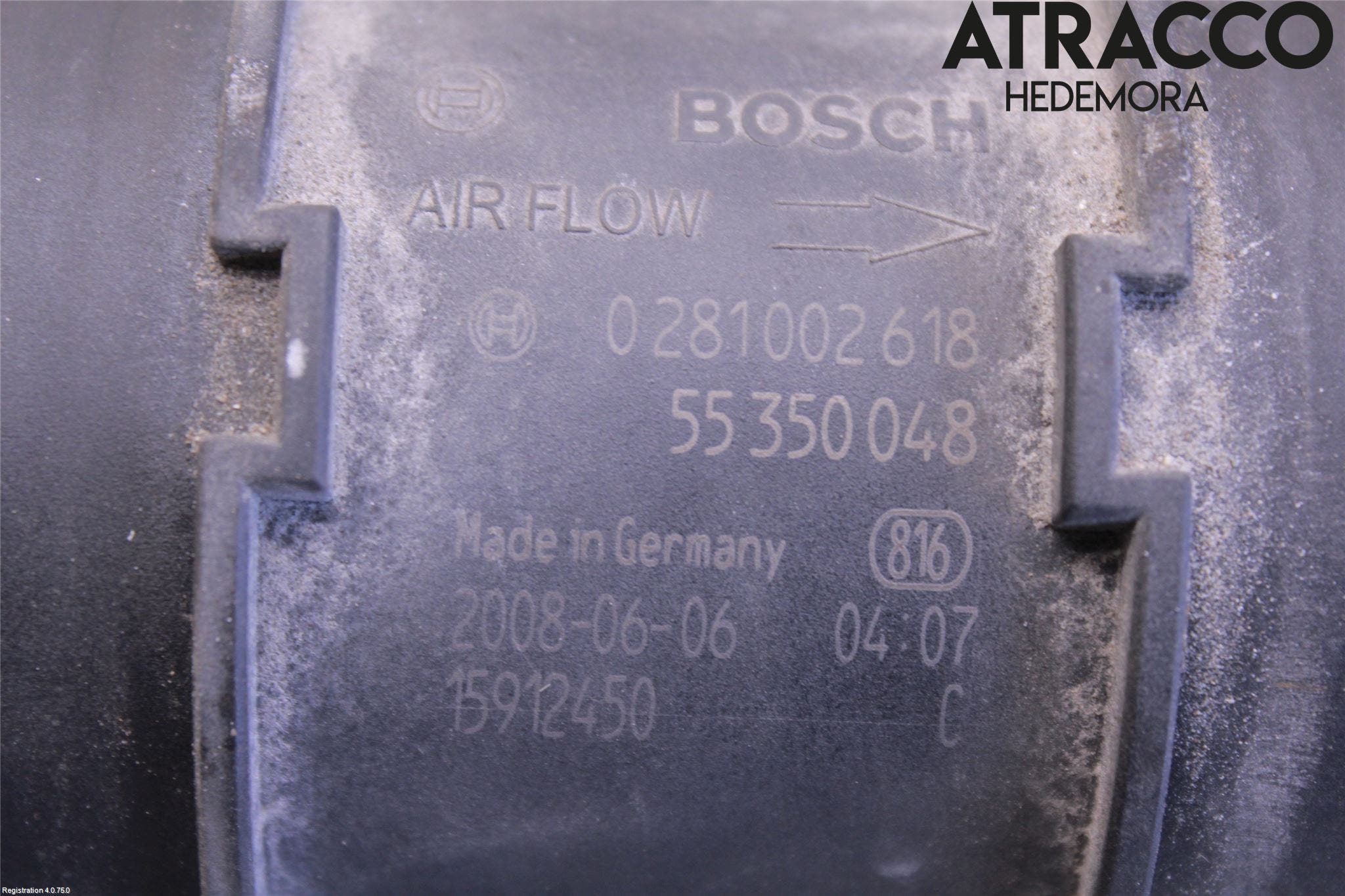 Opel CORSA D 07-14 Injluftmassamätare