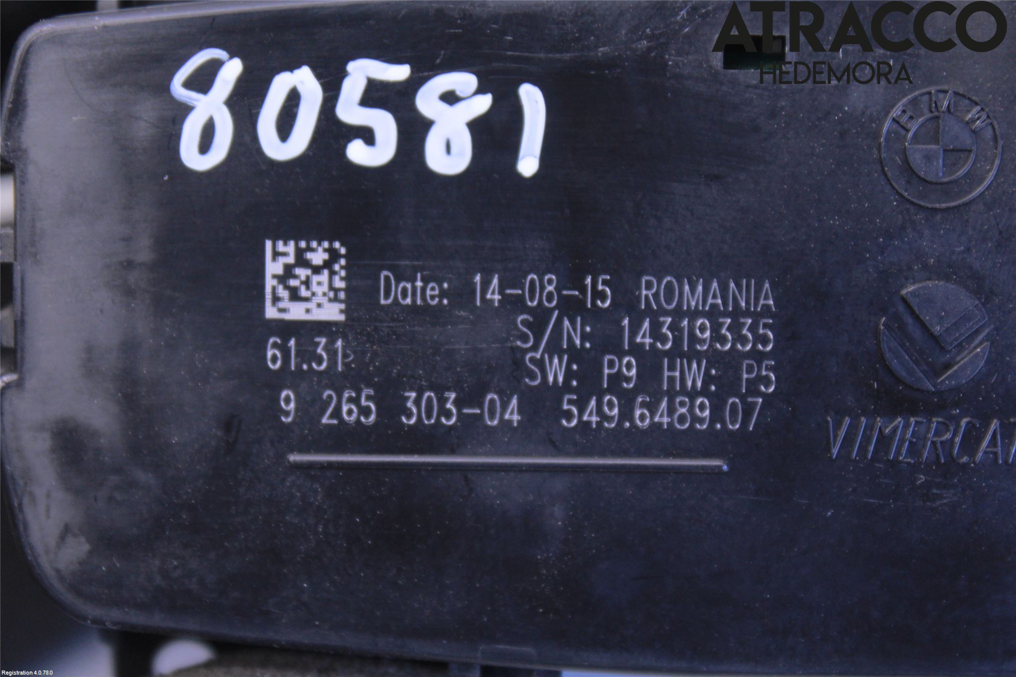 BMW 4 F32/F33/F82/F83 13-20 Strömställare Ljus