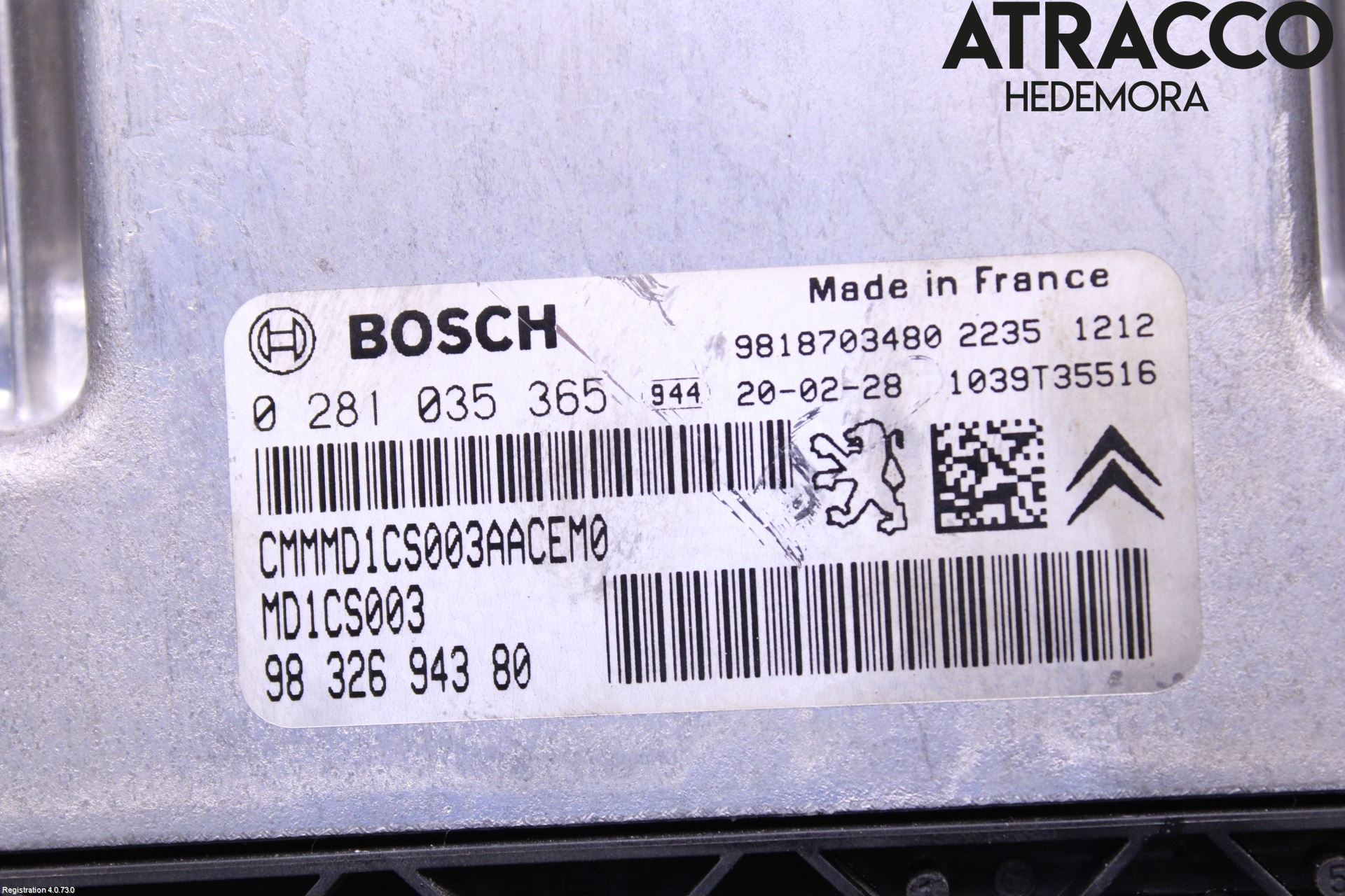 Toyota PROACE CITY 20- Styrenhet Inspump Diesel