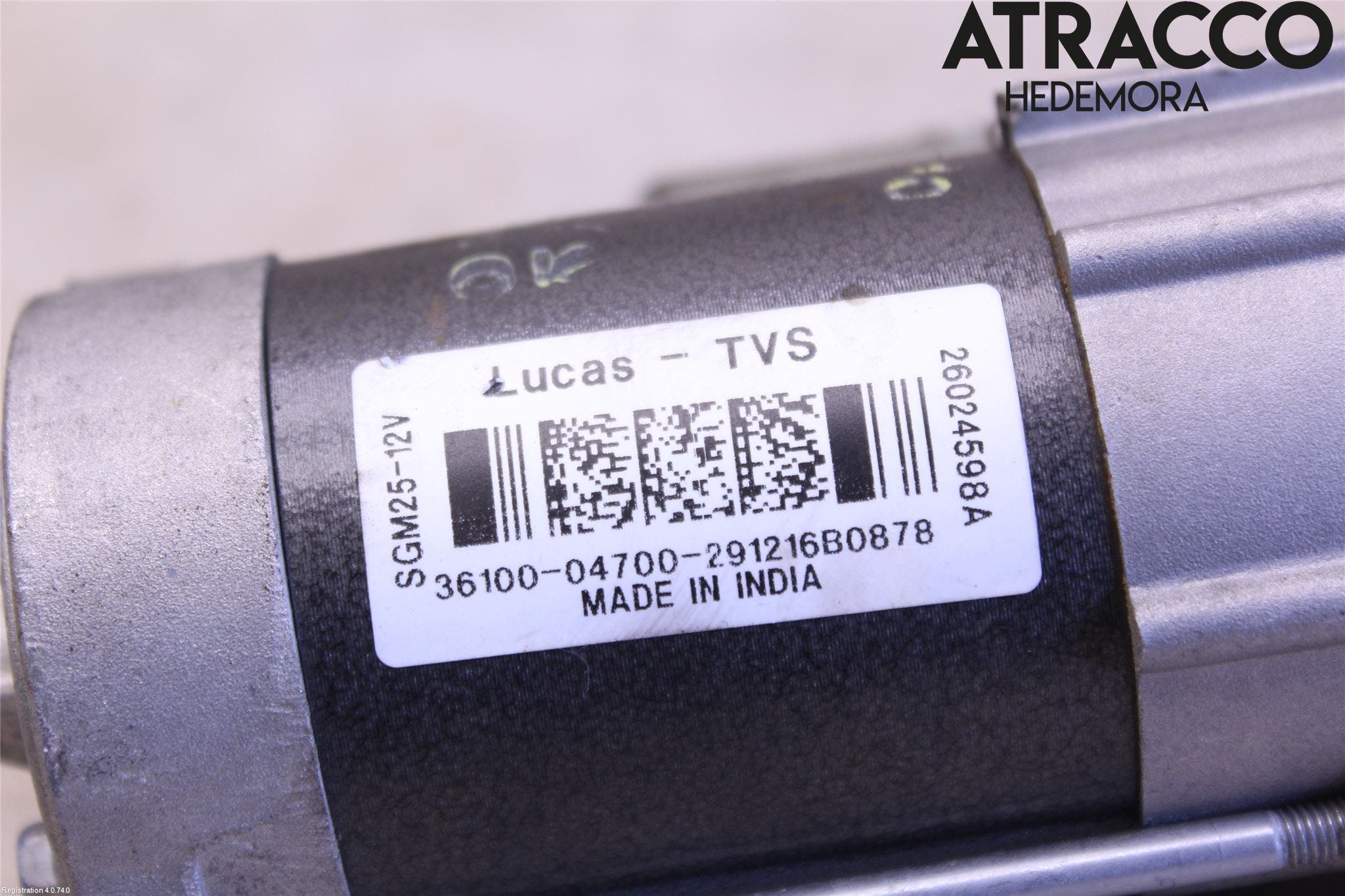 Hyundai i10 BA 17-20 Startmotor