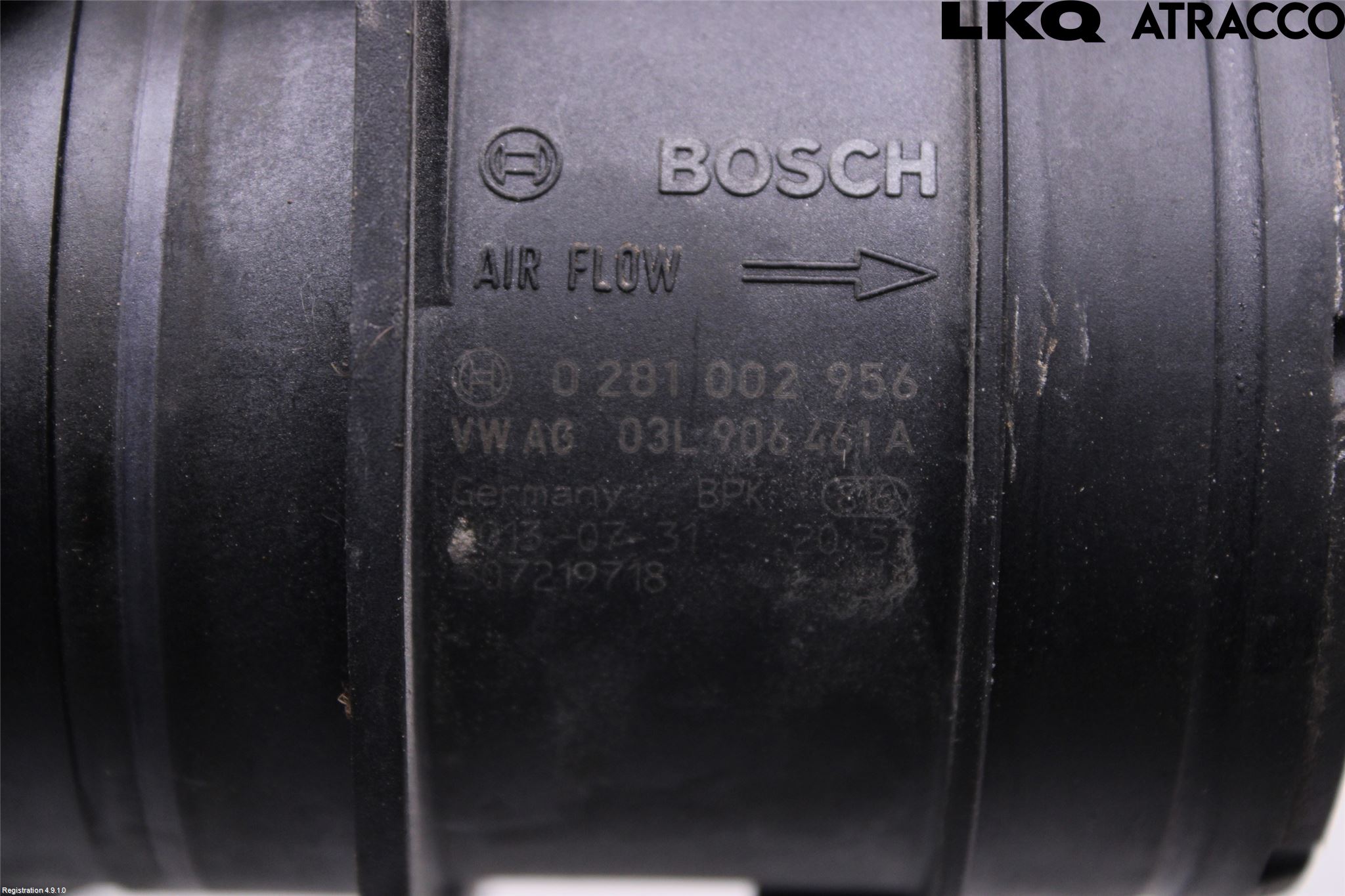 Volkswagen VW AMAROK 2H 10-22 Laddluft-Intercooler Kyl