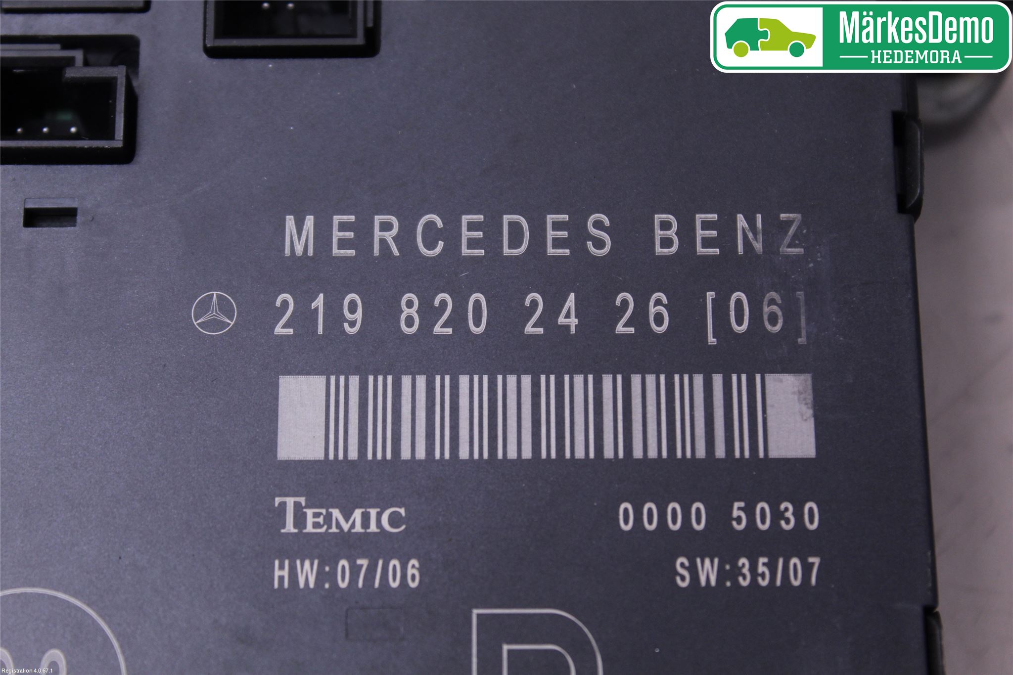 Mercedes-Benz MB CLS (C219) 03-11 Styrenhet Dörr