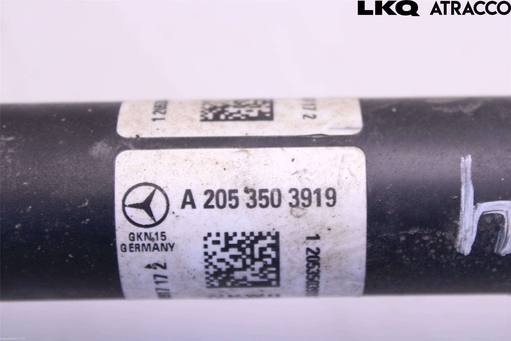 Mercedes-Benz MB C-KLASS (W205) 14-21 Drivaxel Bak Vänster