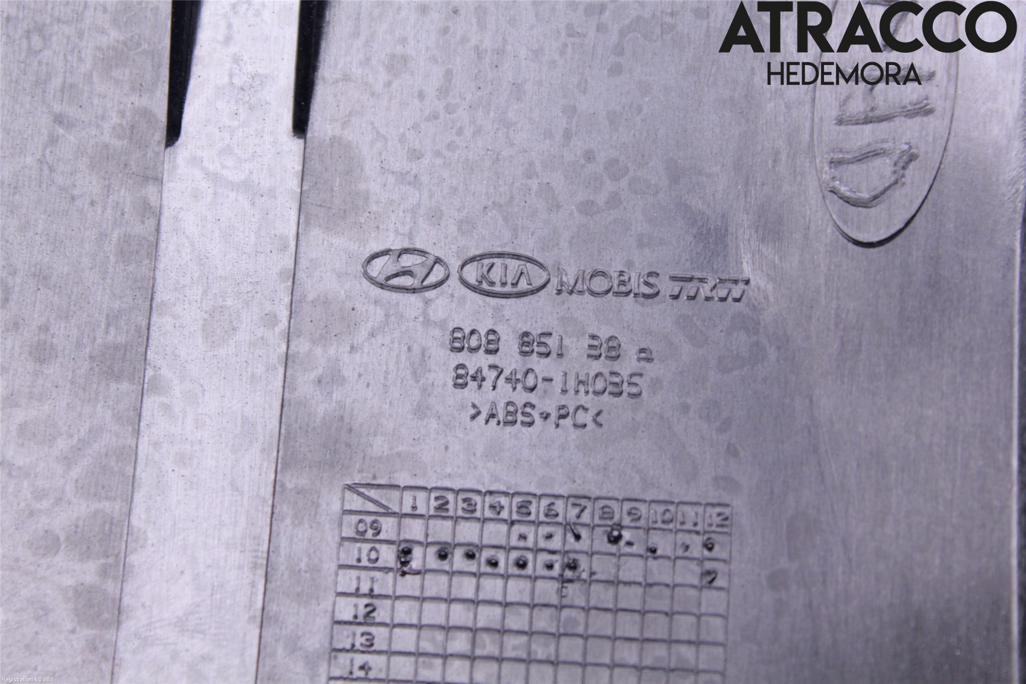 Kia CEED 06-12 Instrument-Radio Sarg