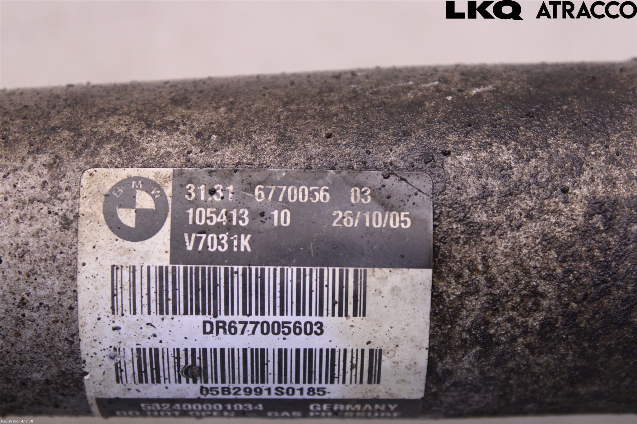 BMW 7 E65/66    00-08 Fjäderben Fram Höger