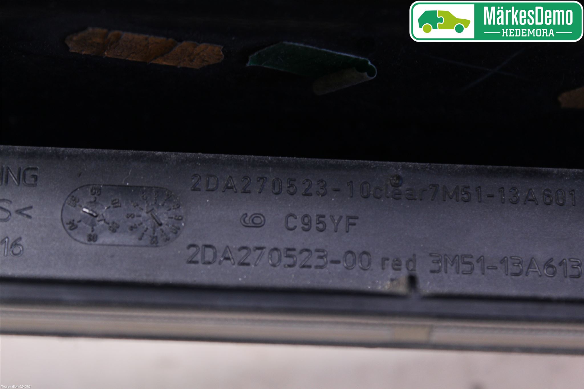 Ford KUGA 08-12 Spoiler Baklucka