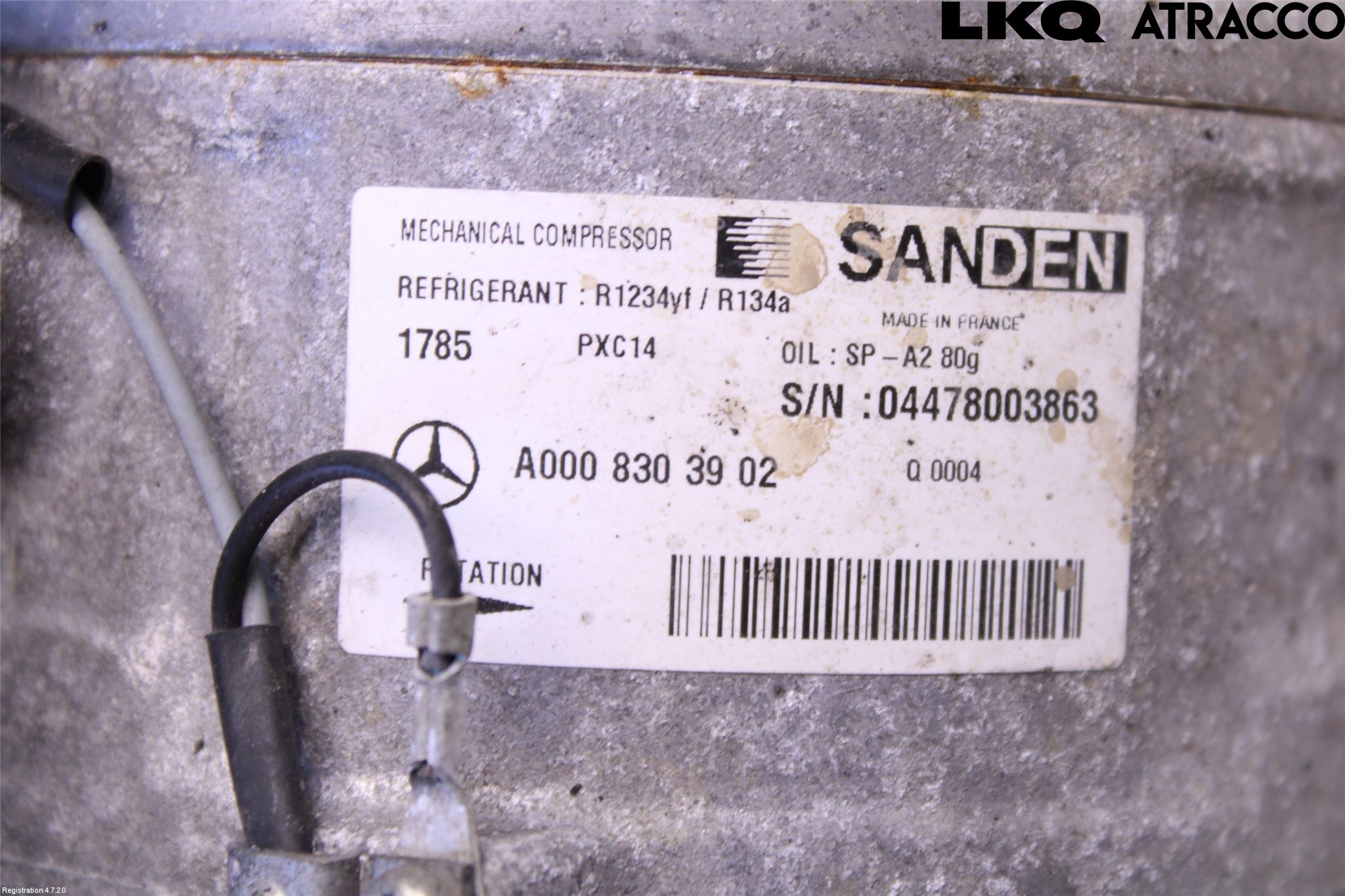 Mercedes-Benz MB GLC-KLASS (X253/C253) 15-22 Ac Kompressor