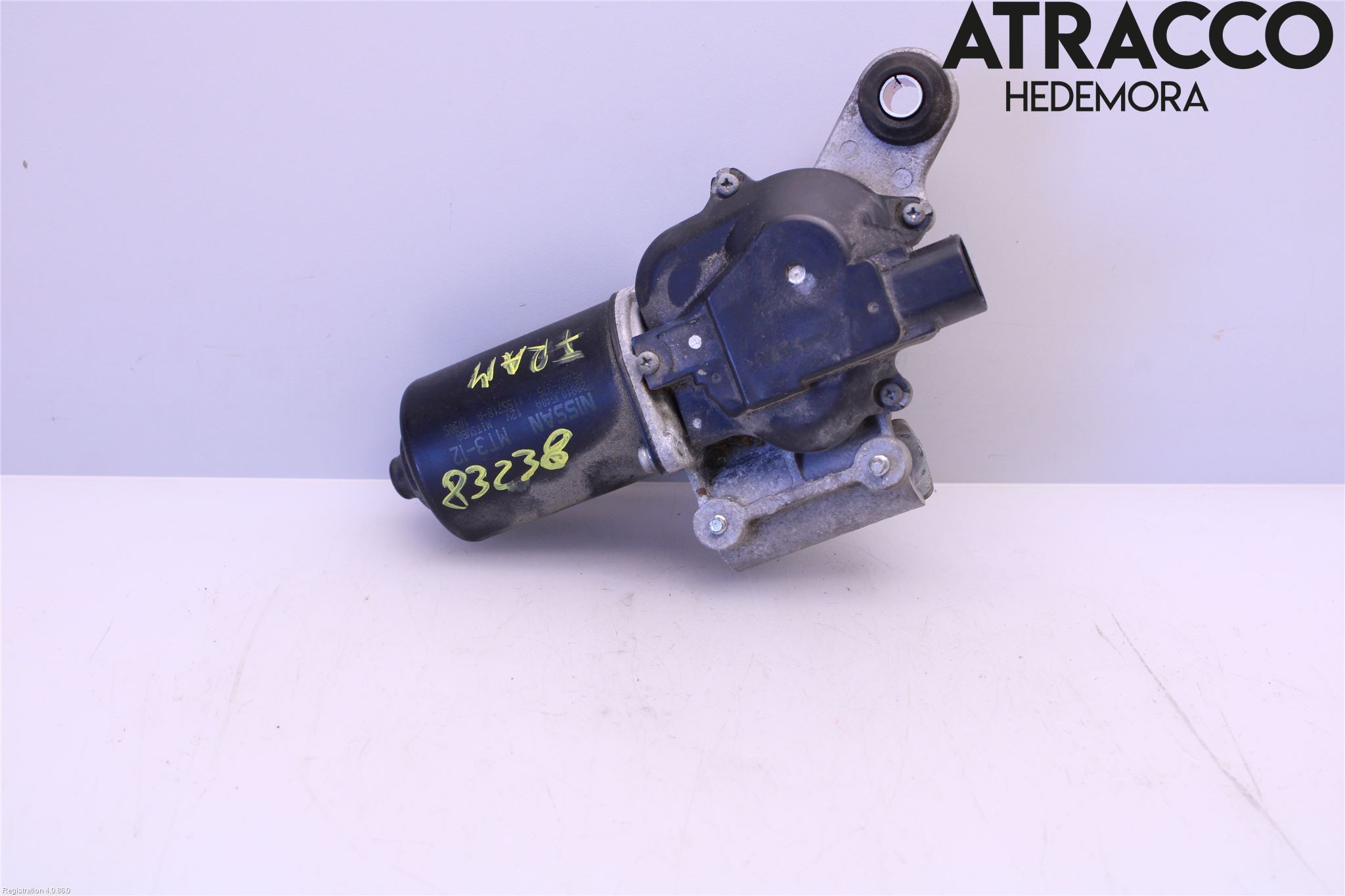 Nissan X-TRAIL 08-14 Torkarmotor Vindruta