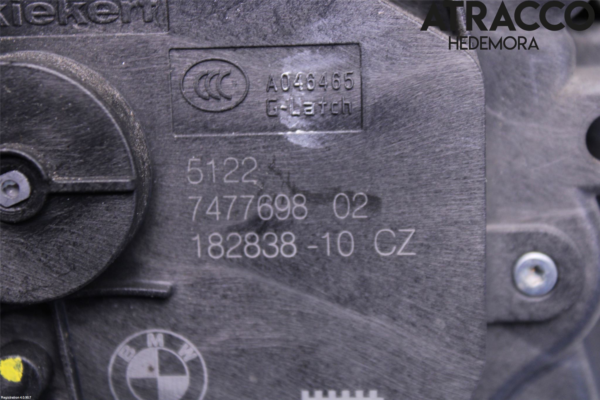 BMW 5 G30/G31/F90 17-23 Låskista-Dörrlås