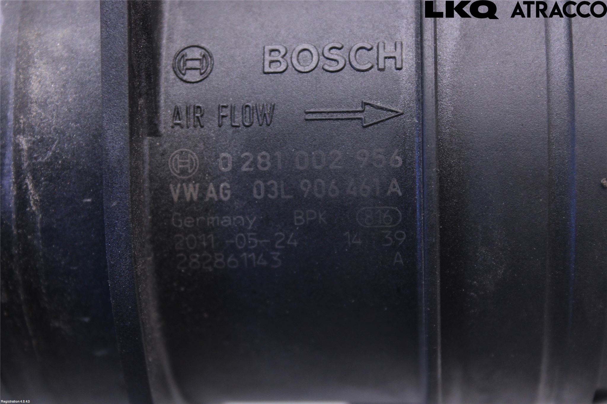 Volkswagen VW TRANSP/CARAVELLE (T5) 04-15 Injluftmassamätare