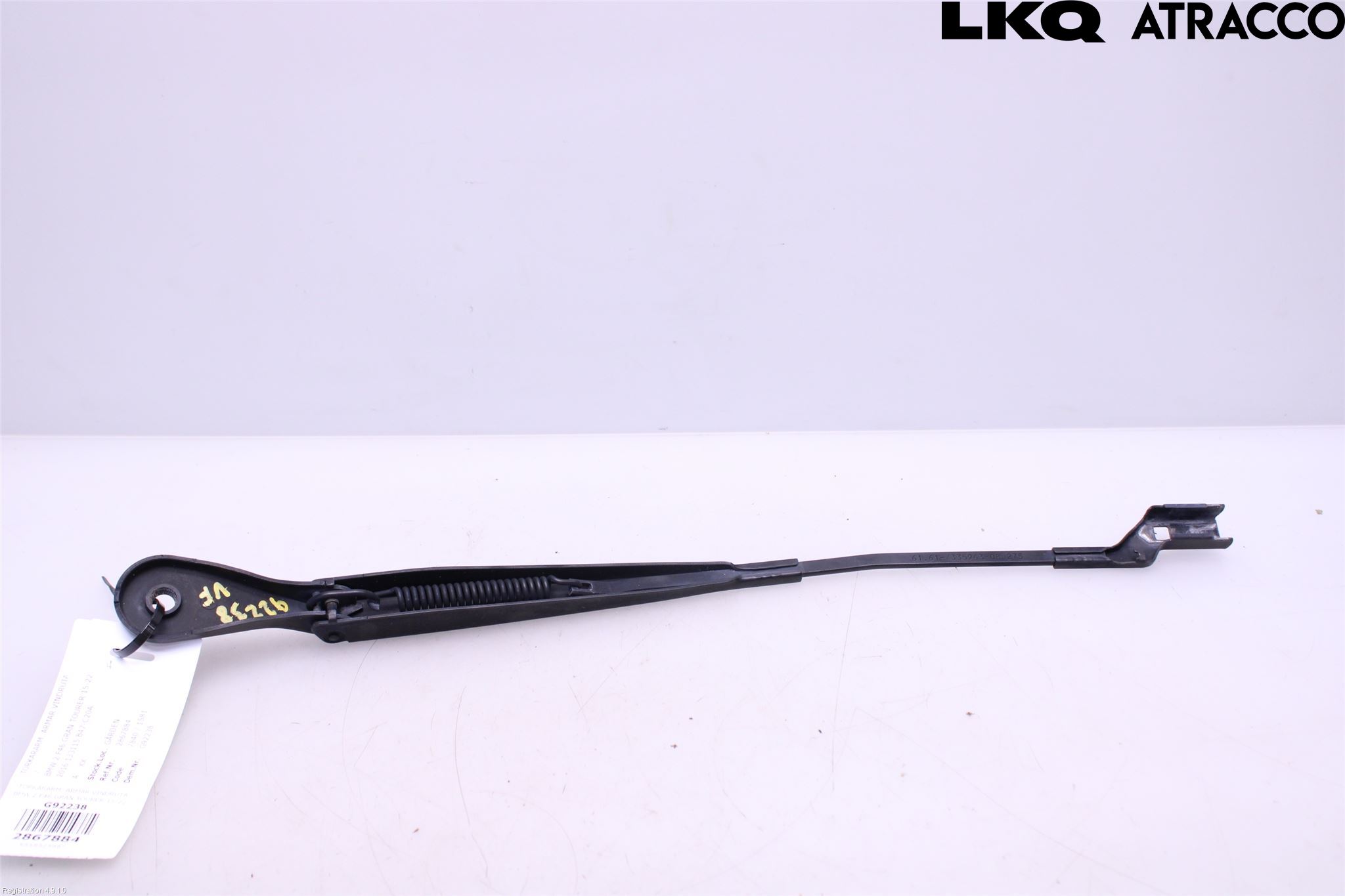 BMW 2 F46 GRAN TOURER 15-22 Torkararm Armar Vindruta