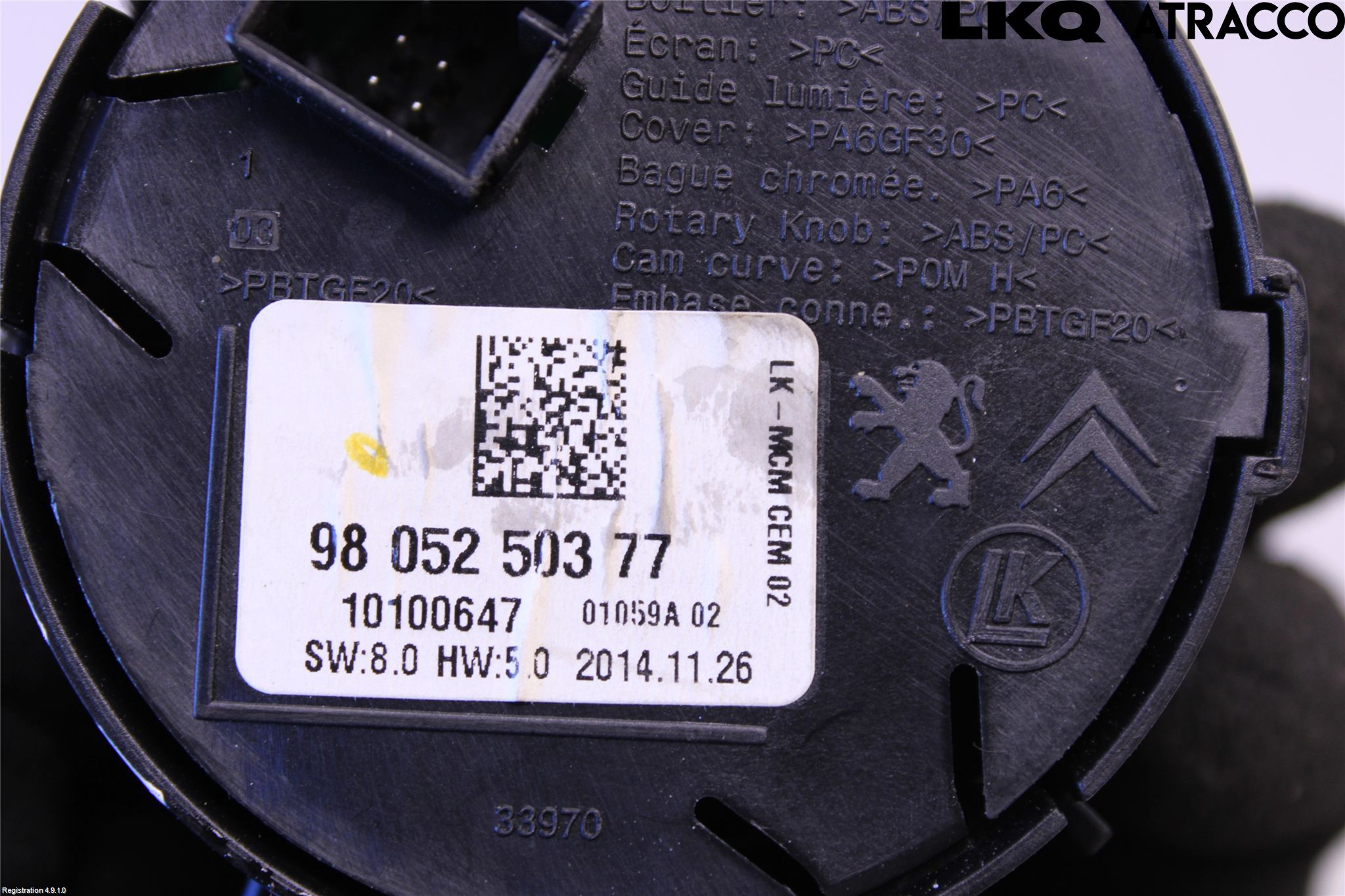 Toyota PROACE I 13-16 Strömställare Multifunktion