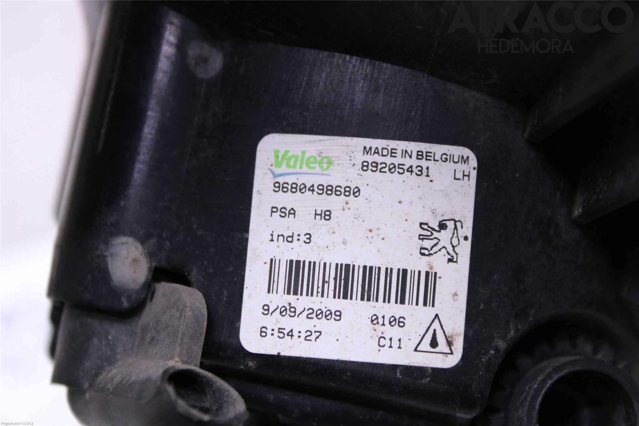 Peugeot 308 08-13 Positionsljus Fram Vä