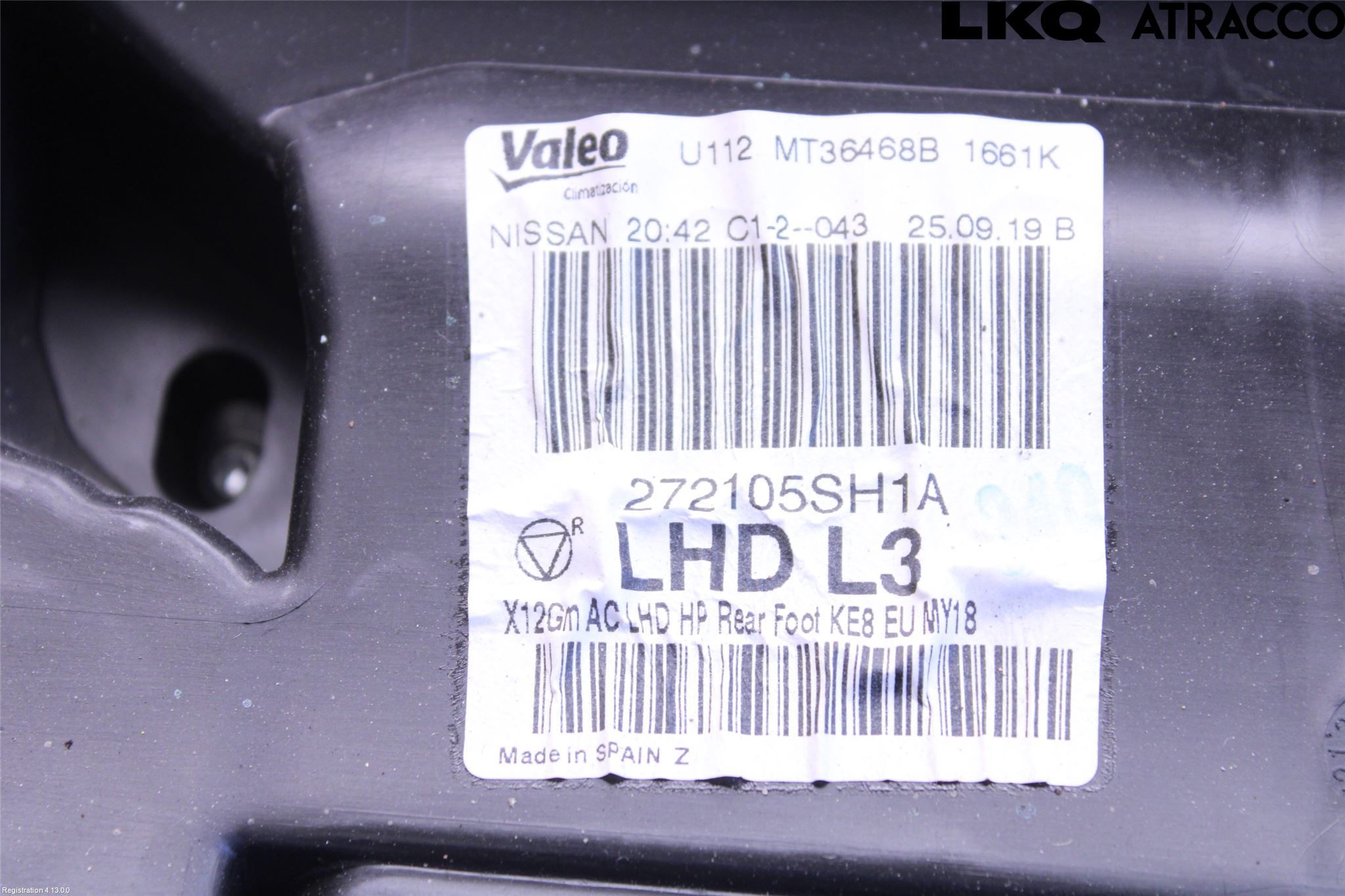 Nissan LEAF 18- Värme Cellpaket Komp