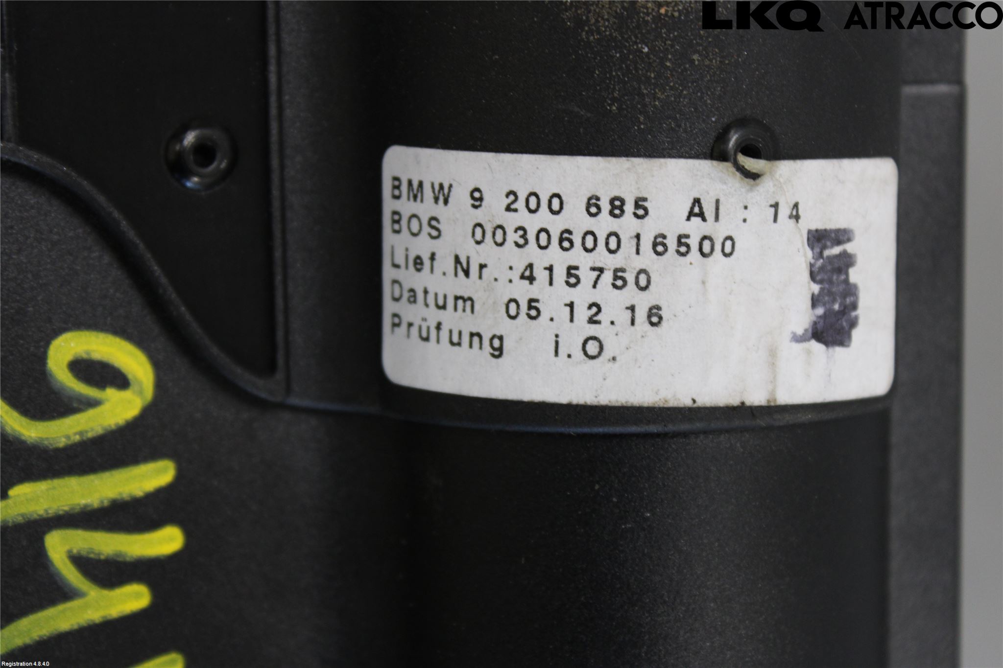 BMW 5 F10/F11/F18 09-17 Insynskydd