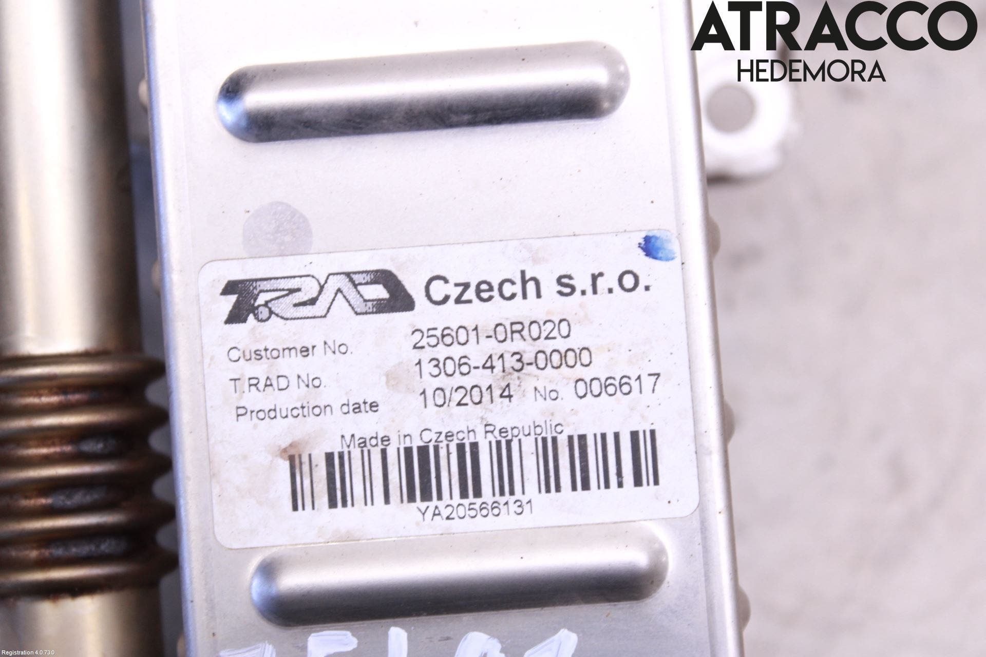 Toyota AVENSIS 09-15 Avgaskylare