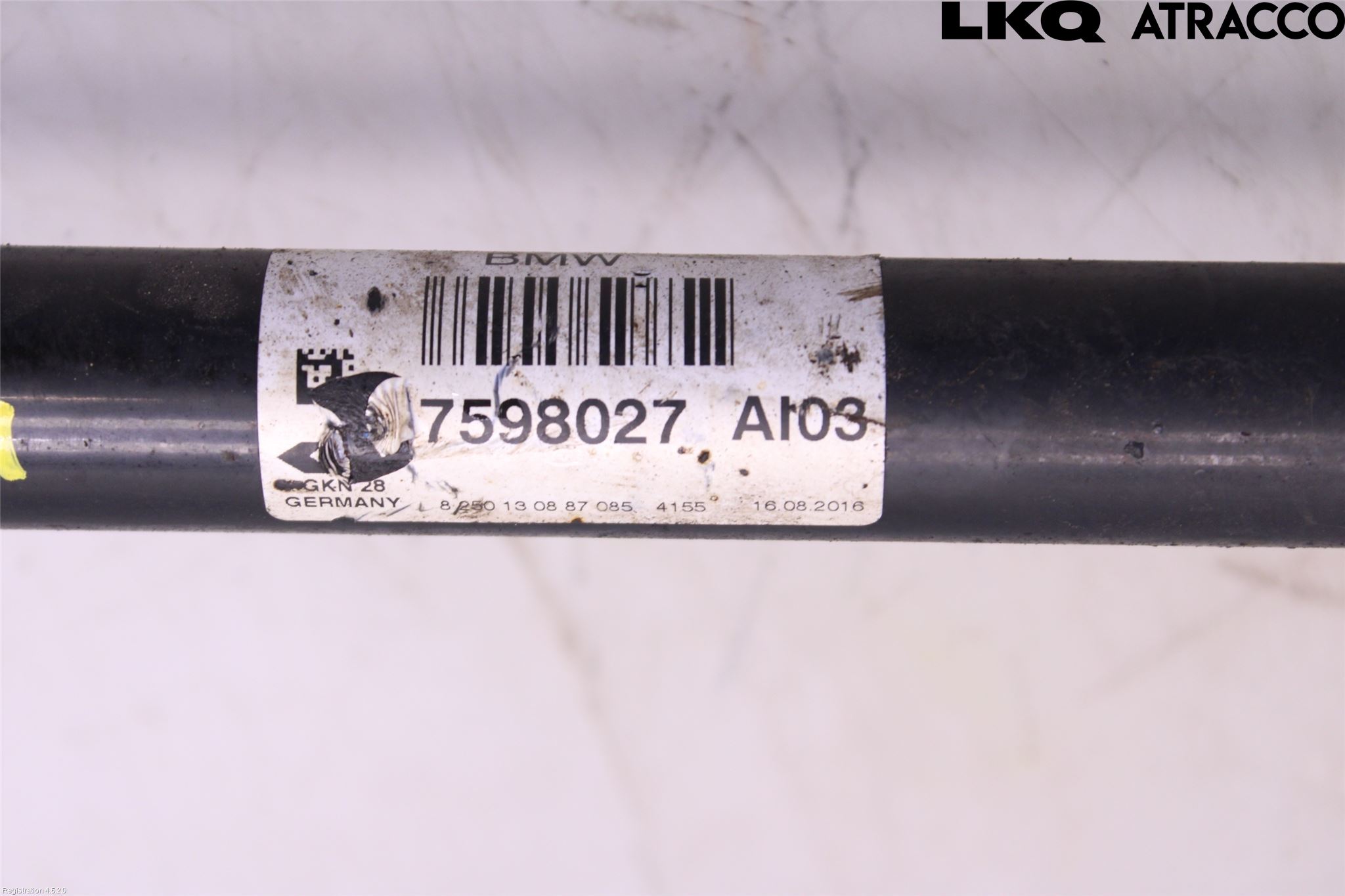 BMW X3 F25 10-17 Drivaxel Fram Vänster