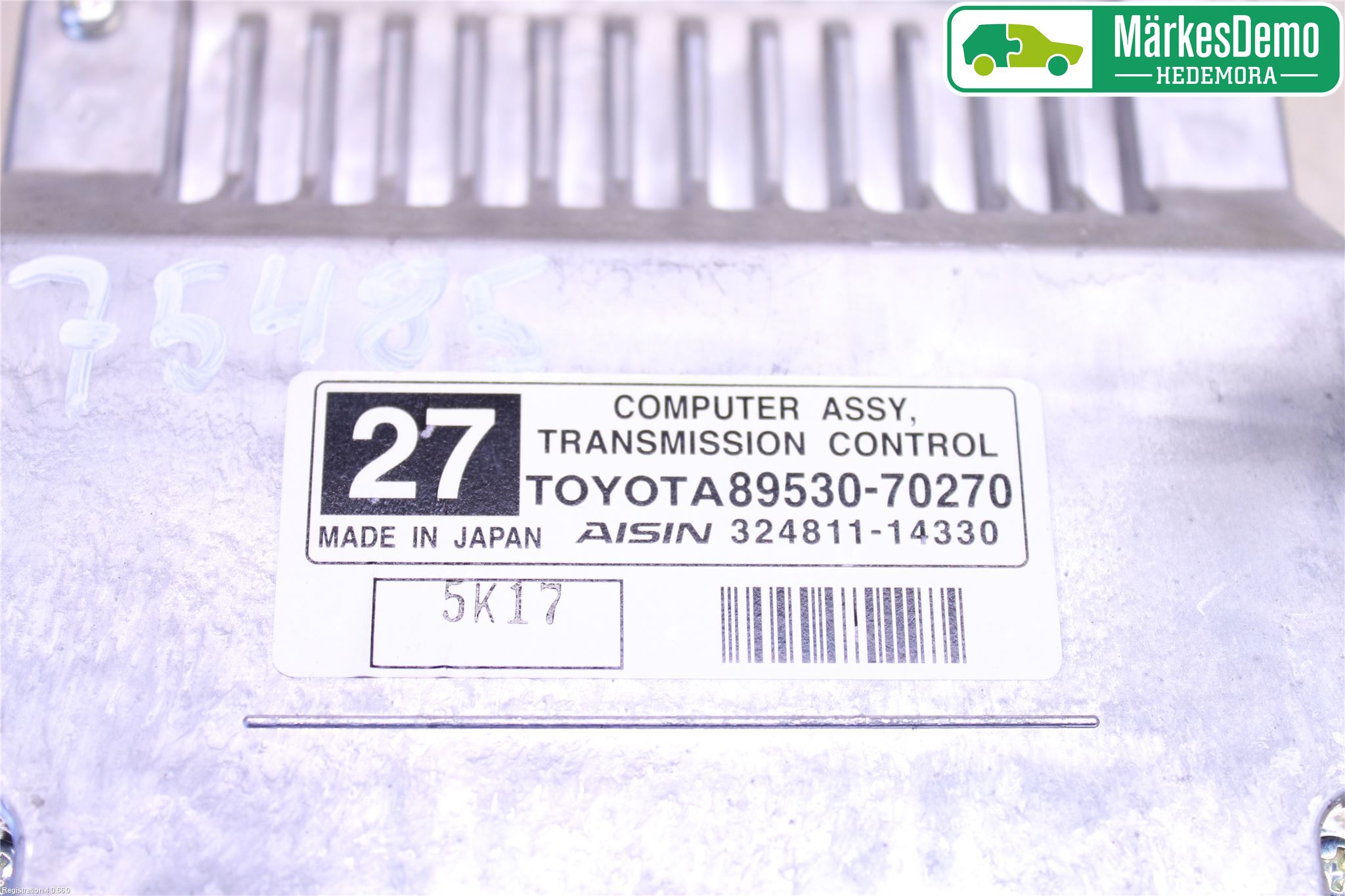 Toyota AYGO 15-21 Styrenhet Växellåda