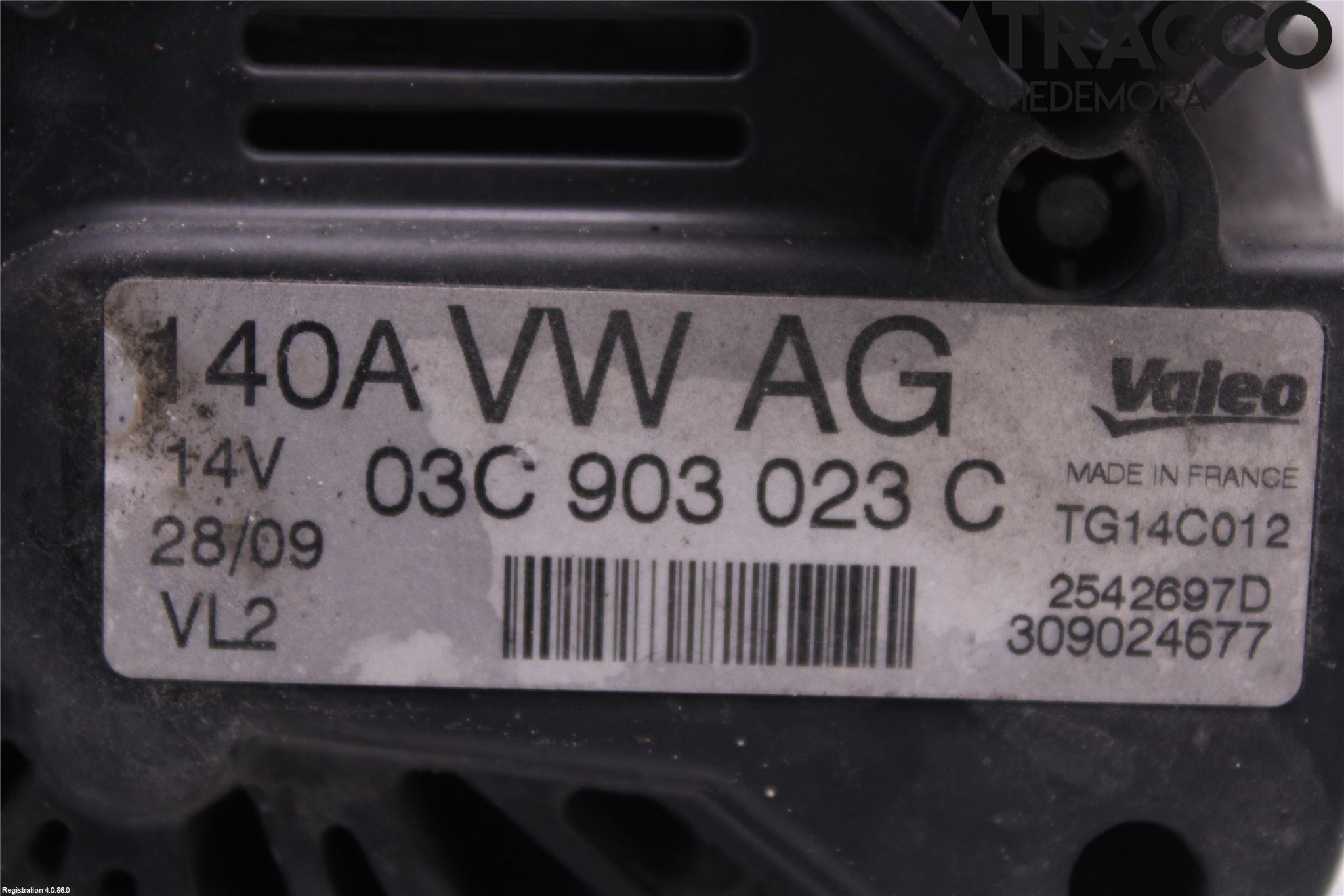 Volkswagen VW PASSAT 05-11 Generator