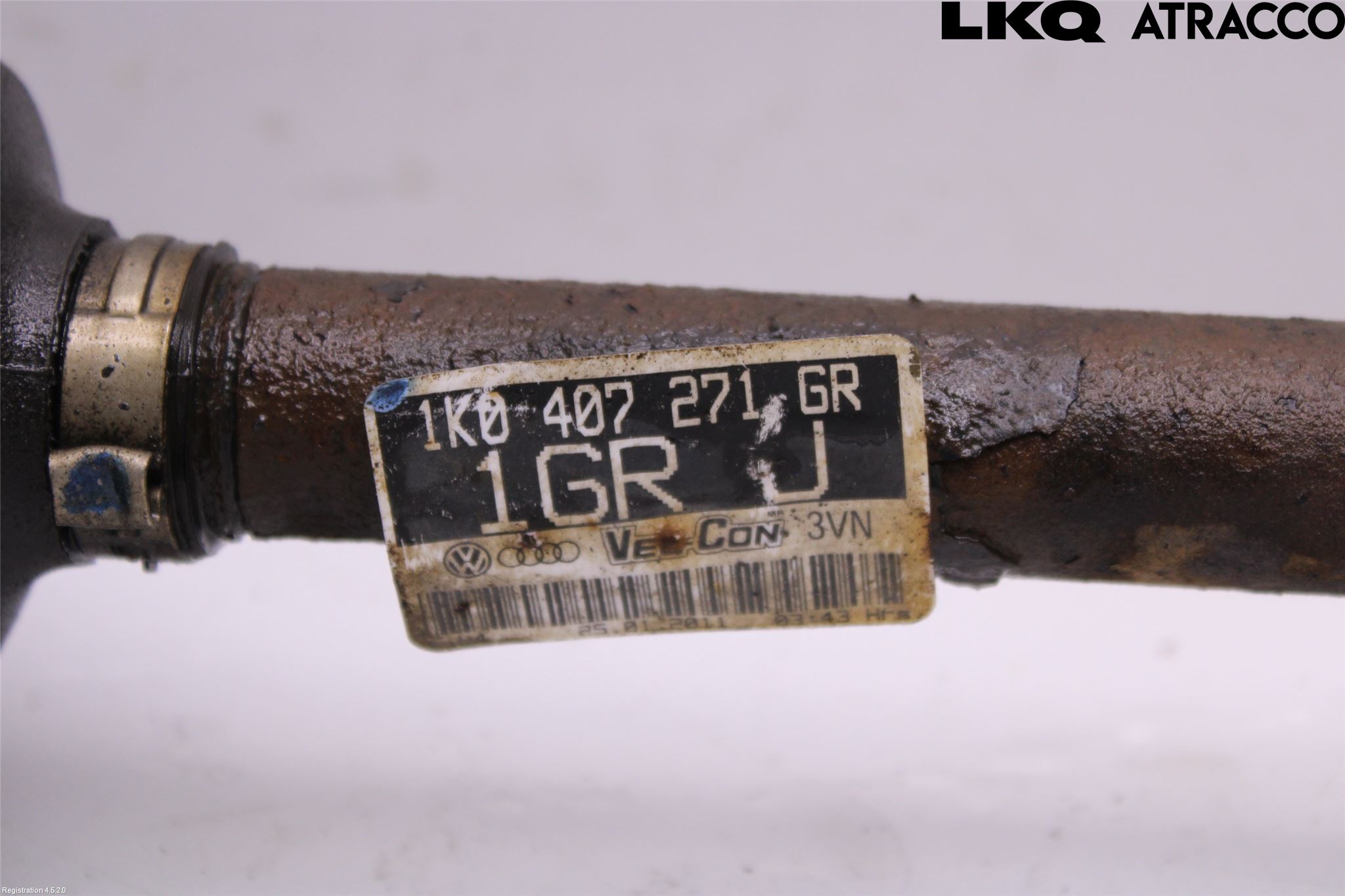 Volkswagen VW GOLF VI 09-13 Drivaxel Fram Vänster