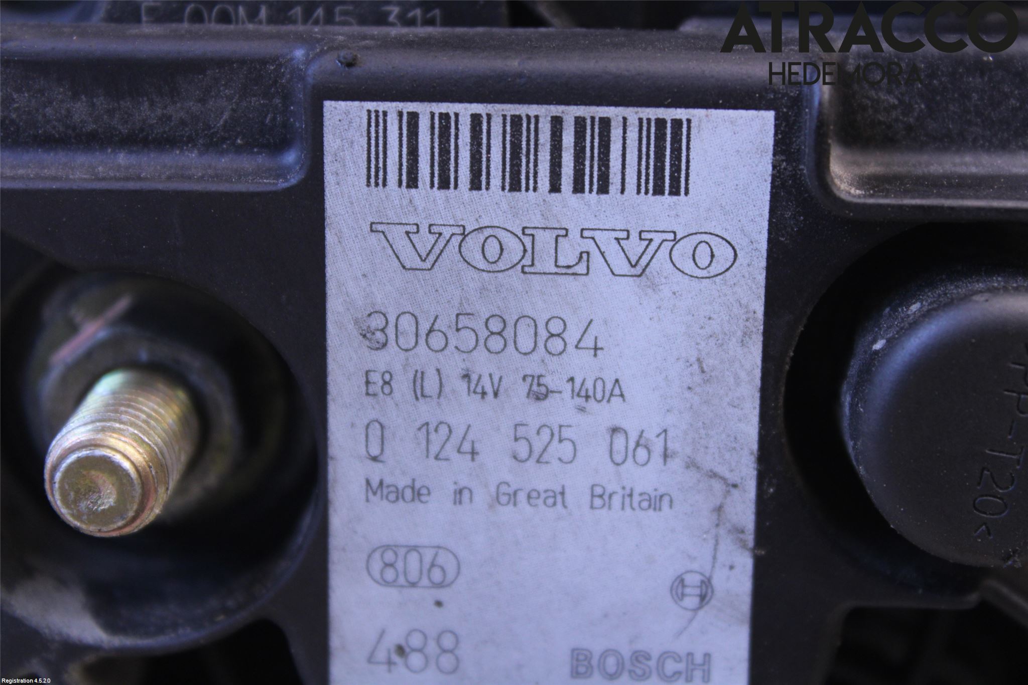 Volvo S80 04-06 Generator