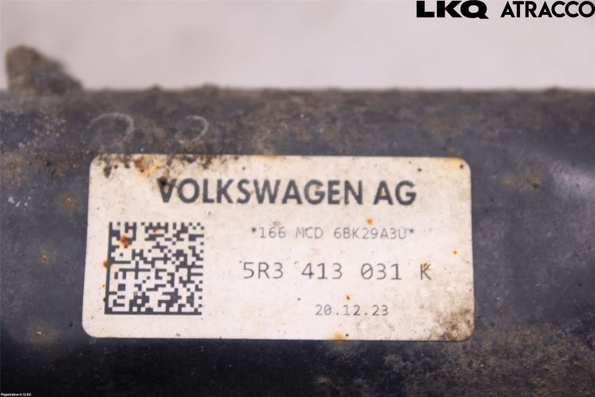 Volkswagen VW CADDY 21- Fjäderben Fram Vänster