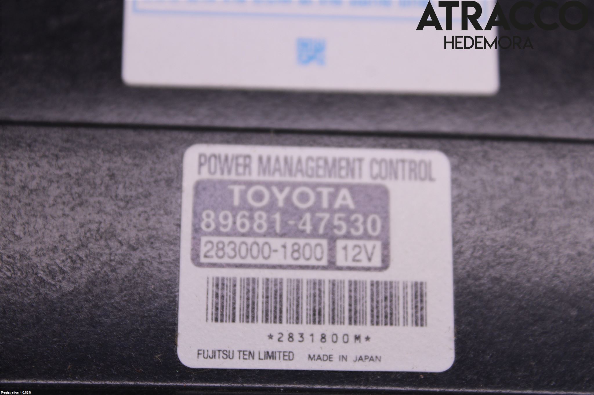 Toyota PRIUS ZVW30 09-20 Styrenhet Övrigt