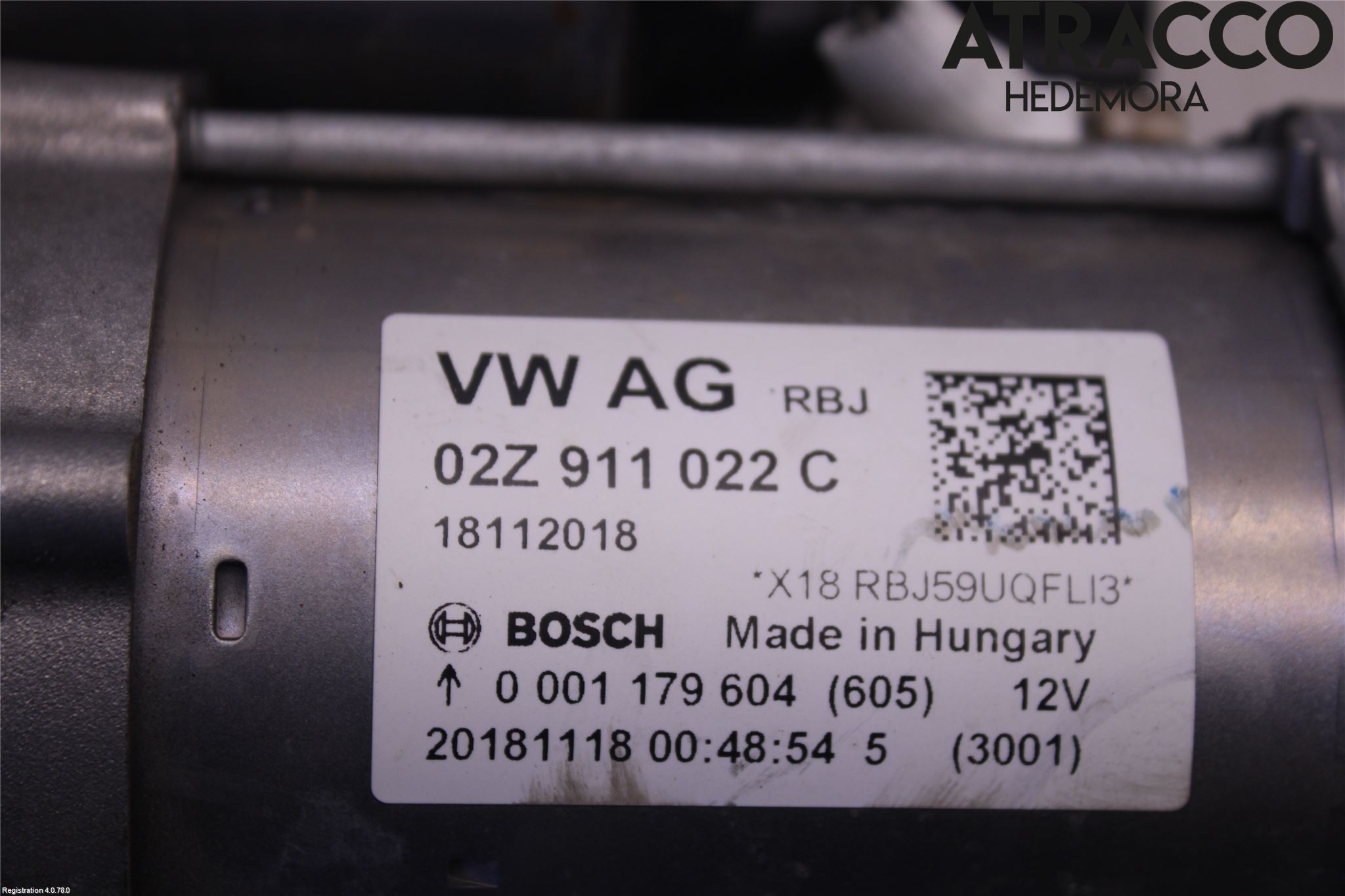 Volkswagen VW GOLF / E-GOLF VII 13-20 Startmotor