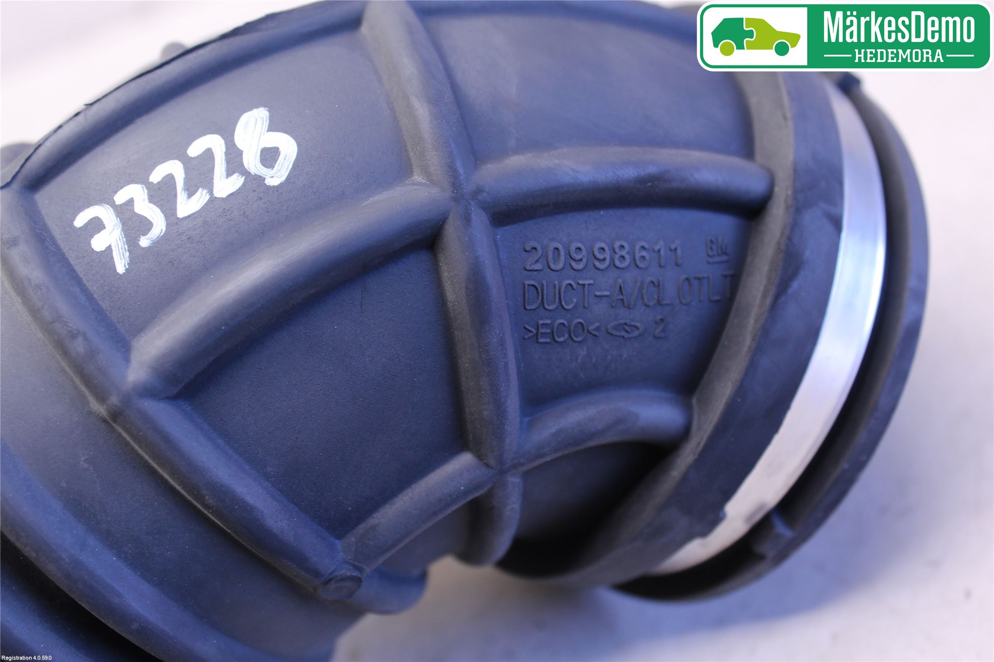 Chevrolet CAPTIVA Injgummibälg-Slang