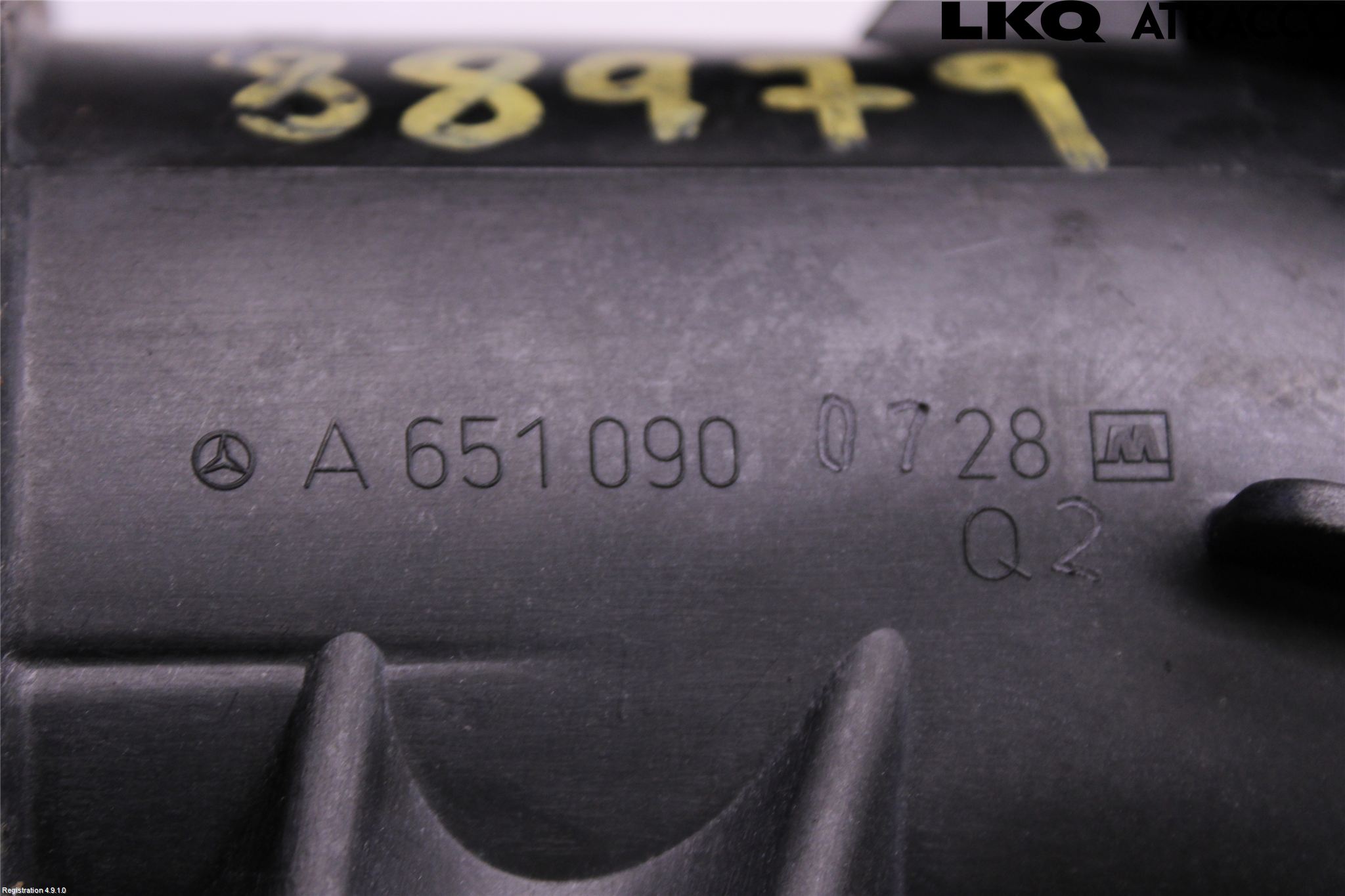 Mercedes-Benz MB SPRINTER (W906) 06-18 Laddluft-Intercoolerrör