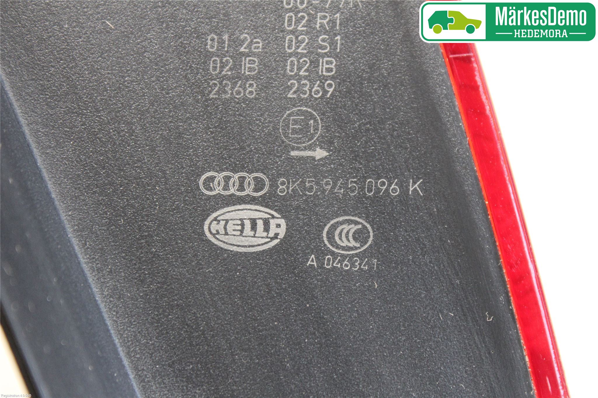 Audi A4/S4 08-11 Bakljus Höger